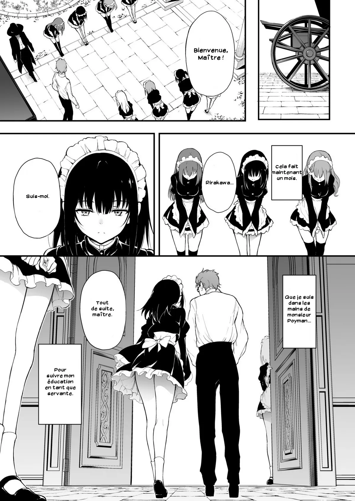 Maid Kyouiku. 2 -Botsuraku Kizoku Rurikawa Tsubaki- | Page 3