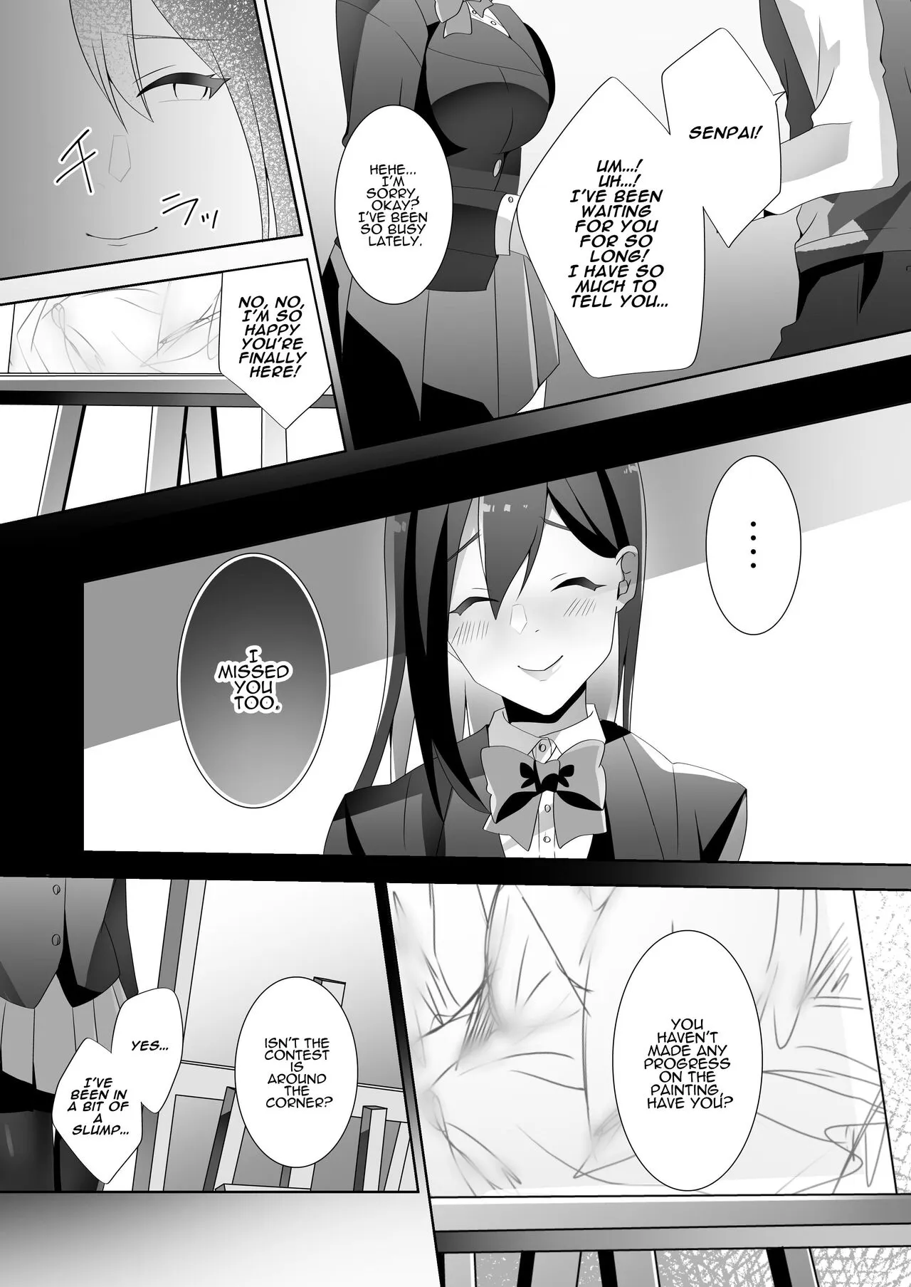 Yasashii Senpai no Amai Wana | The Sweet Snare of a Gentle Senpai | Page 34