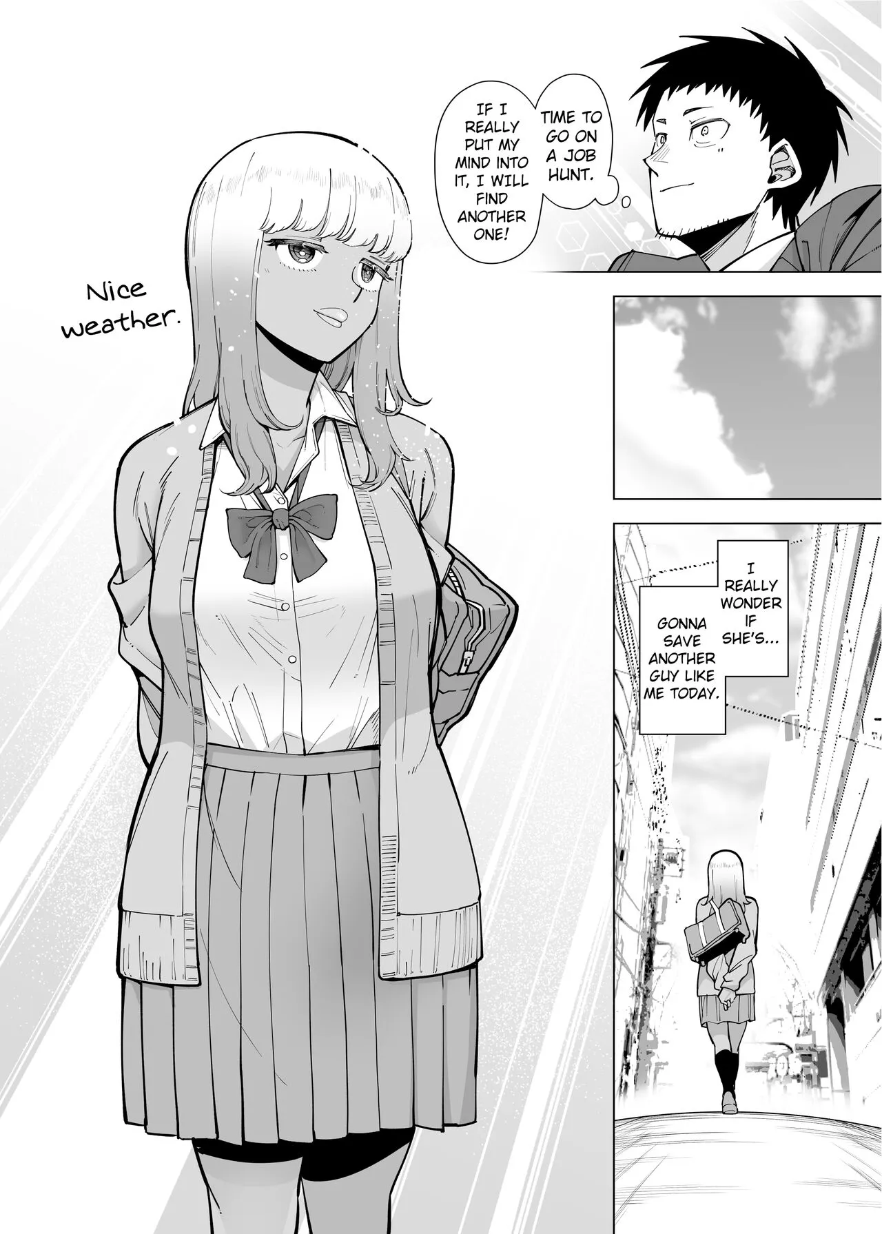 Oji-san o Yoshi Yoshi Shite Kureru Kuro Gal | A Black Gal Who Takes Care of an Older Man | Page 30