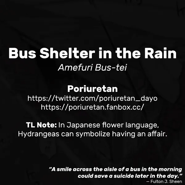 Amefuri Bus-tei | Bus Shelter in the Rain | Page 10