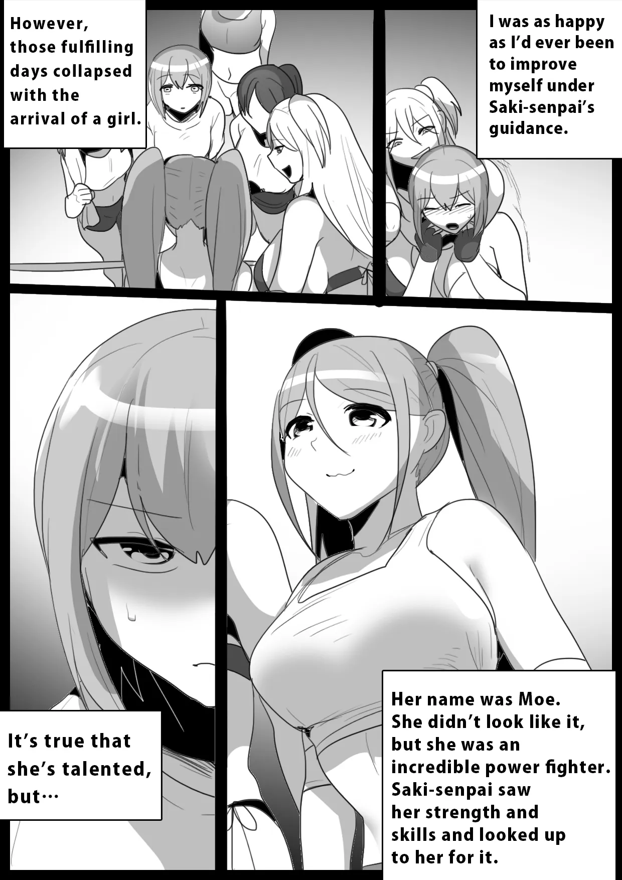 Akogare no Senpai no Mae de, Kouhai Wrestler ni Kaeriuchi ni Sare, Kutsujokuteki ni Make o Mitomesaserareta Hanashi. | Crushed by her Kouhai: Defeated and Disgraced before her Beloved Senpai | Page 13