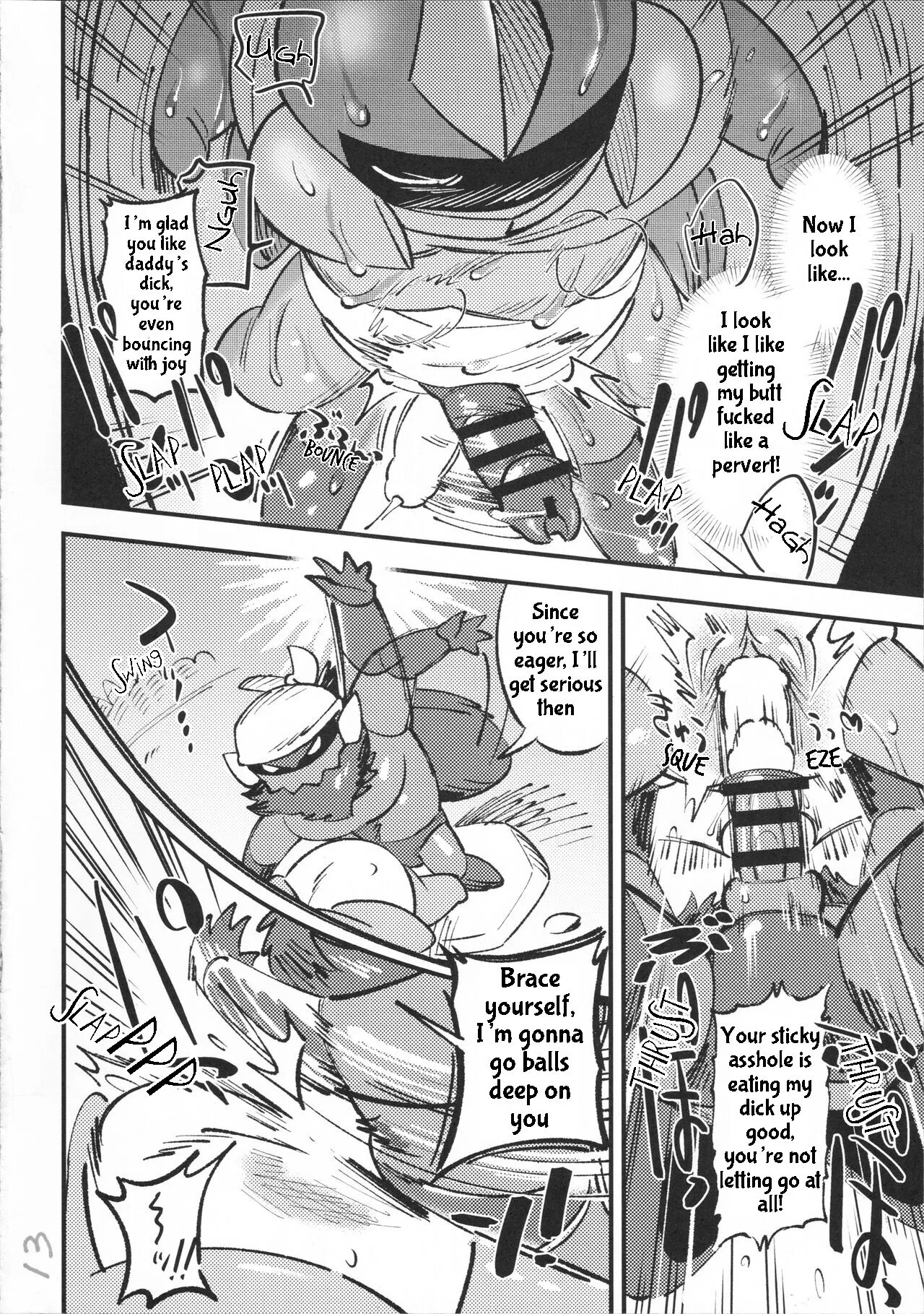 Kabbu Kabe Shiri Hon | Kabbu in the Hole | Page 14