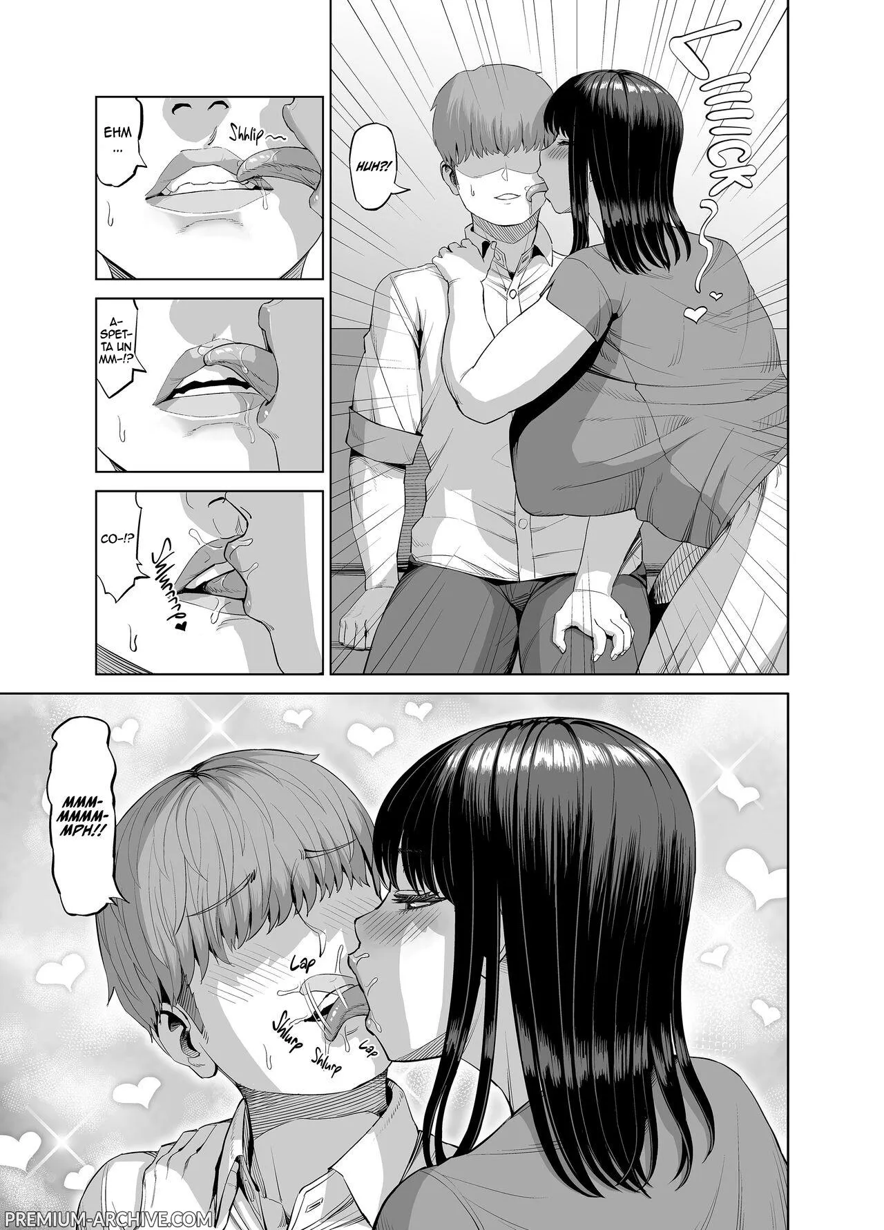 Tomodachi no Okaa-san ni Sasowarete... | Sedotto dalla Madre del mio Amico... | Page 6