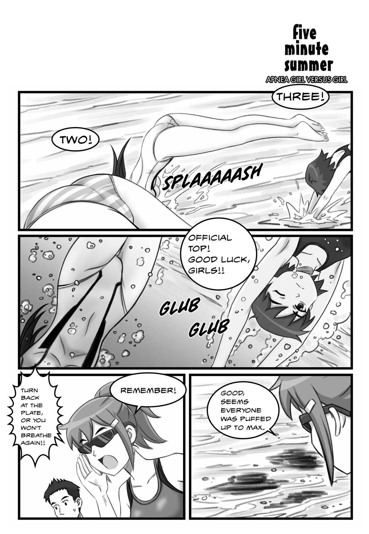 Apnea Girl Versus Girl | Page 140