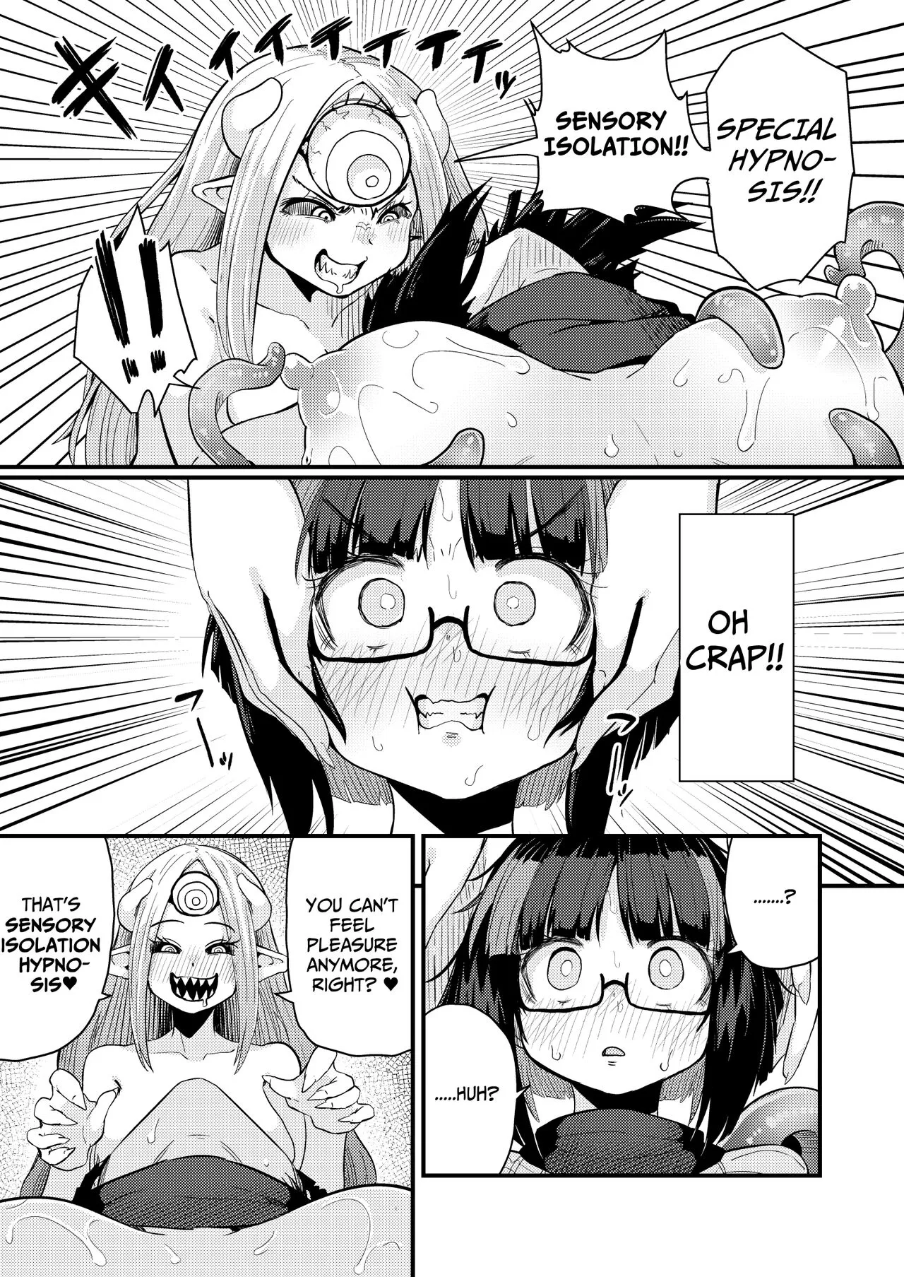 Kankaku Shadan Saimin de Cli to Nyoudou Semesarete mo Zettai Makemasen!!? | I Will Never Lose To Clit and Urethra Teasing Under A Sensory Deprivation Trance!!? | Page 12