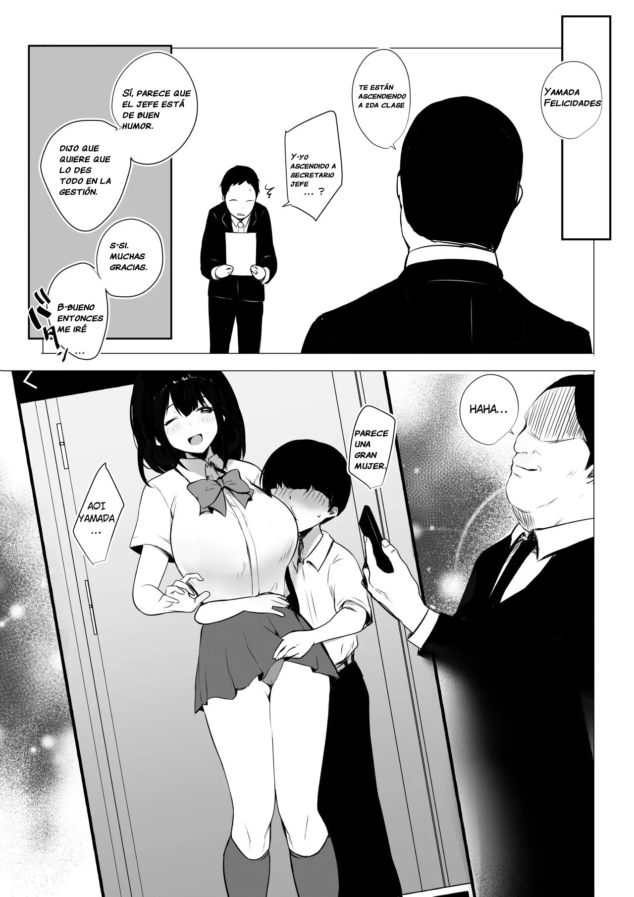 Boku dake ni Amaesasete Kureru Kyonyuu JK Tsuma o Hoka no Otoko ni Dakasete Mita 3 | Vi a una esposa de preparatoria de grandes pechos que solo deja que otro hombre la mime y abrace 3. | Page 38