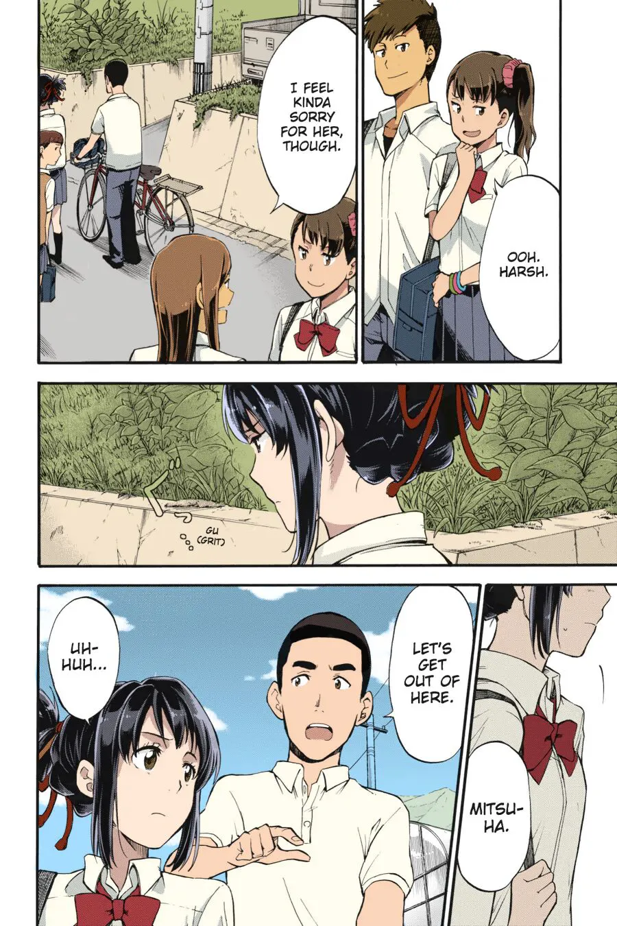 Kimi no Na wa. - & and & - Mitsuha Miyamziu & Teshigawara Katsuhiko | Page 32