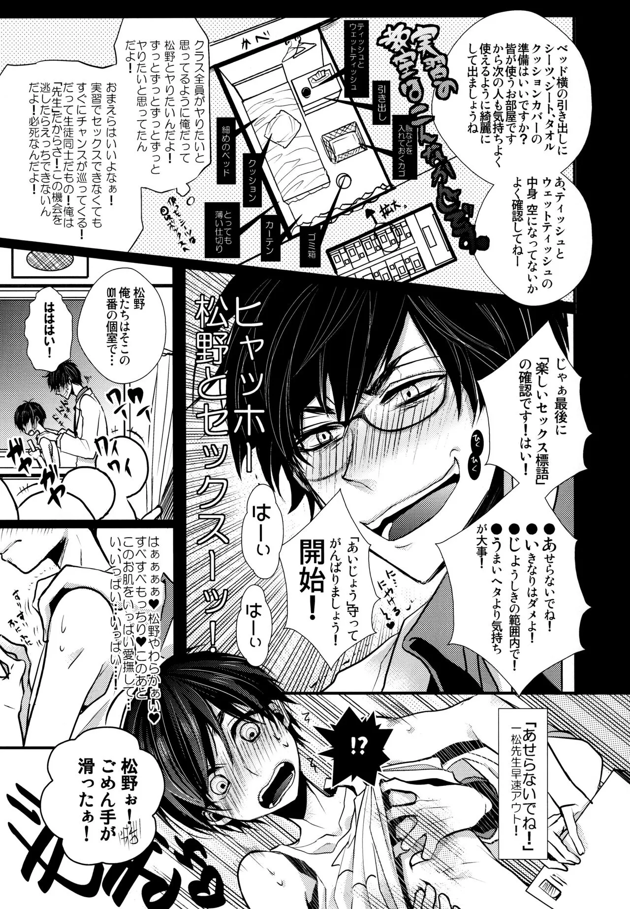 Sensei datte Gaman Shinai. | Page 4