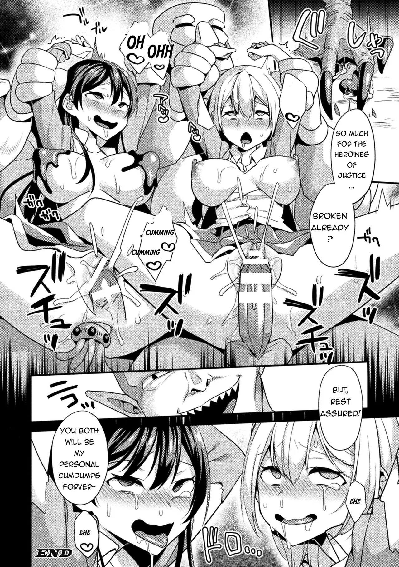 Seishin Kirameki Double Heart ~ Kutsujoku Reipu de Henshin Kaijo ~ | Seishin Kirameki Double Heart ~ Detransformation Through Humiliating Rape ~ | Page 21