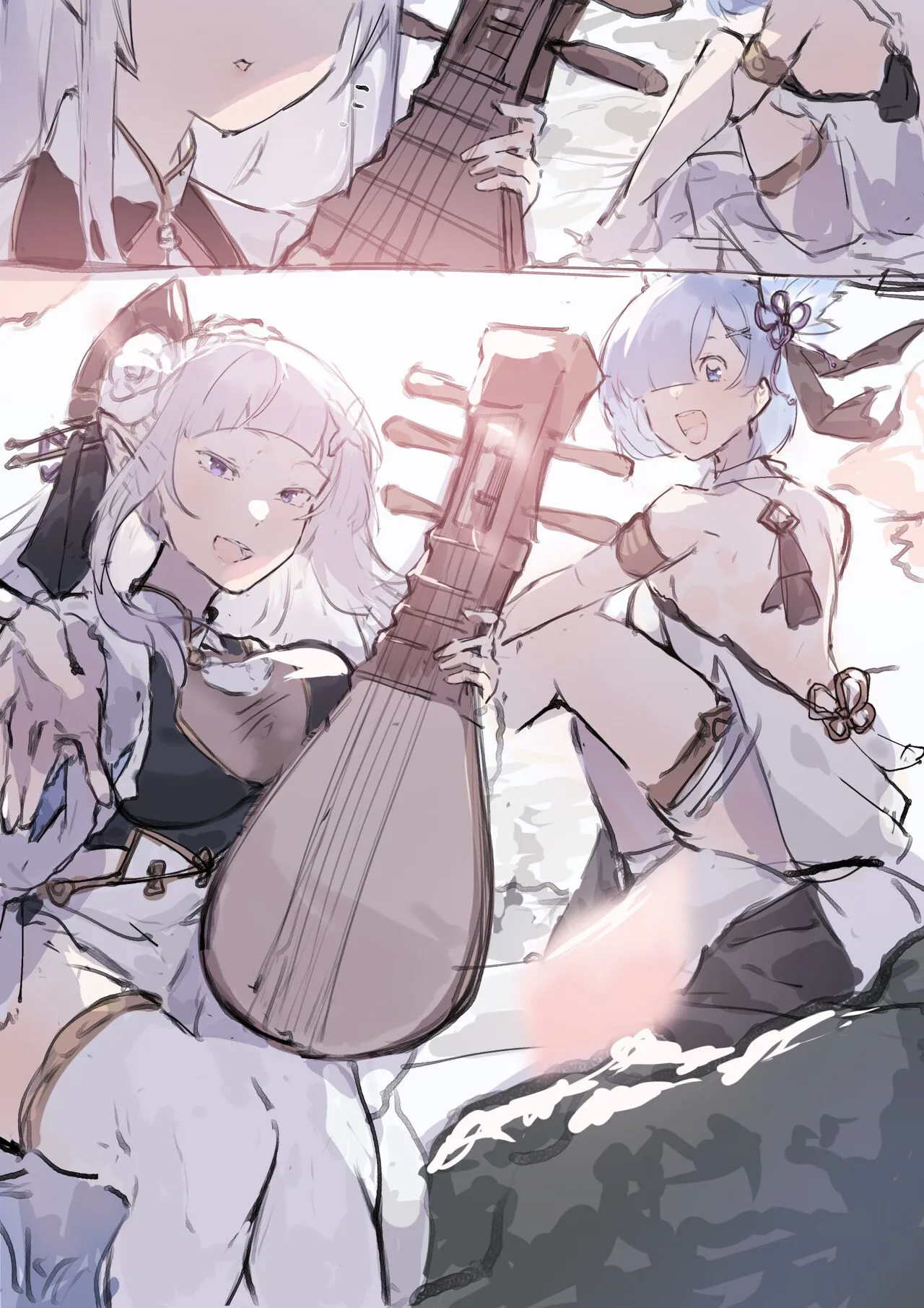 Subaru x Emilia and Rem | Page 8