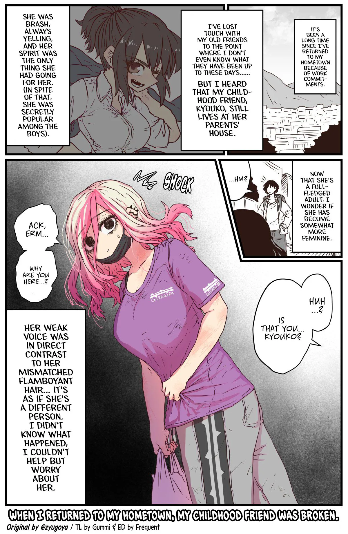 Jimoto ni Kaettekitara Osananajimi ga Kowareteta | When I Returned to My Hometown, My Childhood Friend was Broken | Page 3