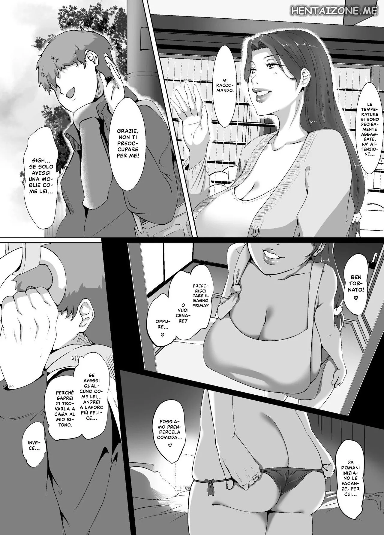 Seiya wa Otonari no Oku-san to | Natale con La Mia Vicina di Casa | Page 4