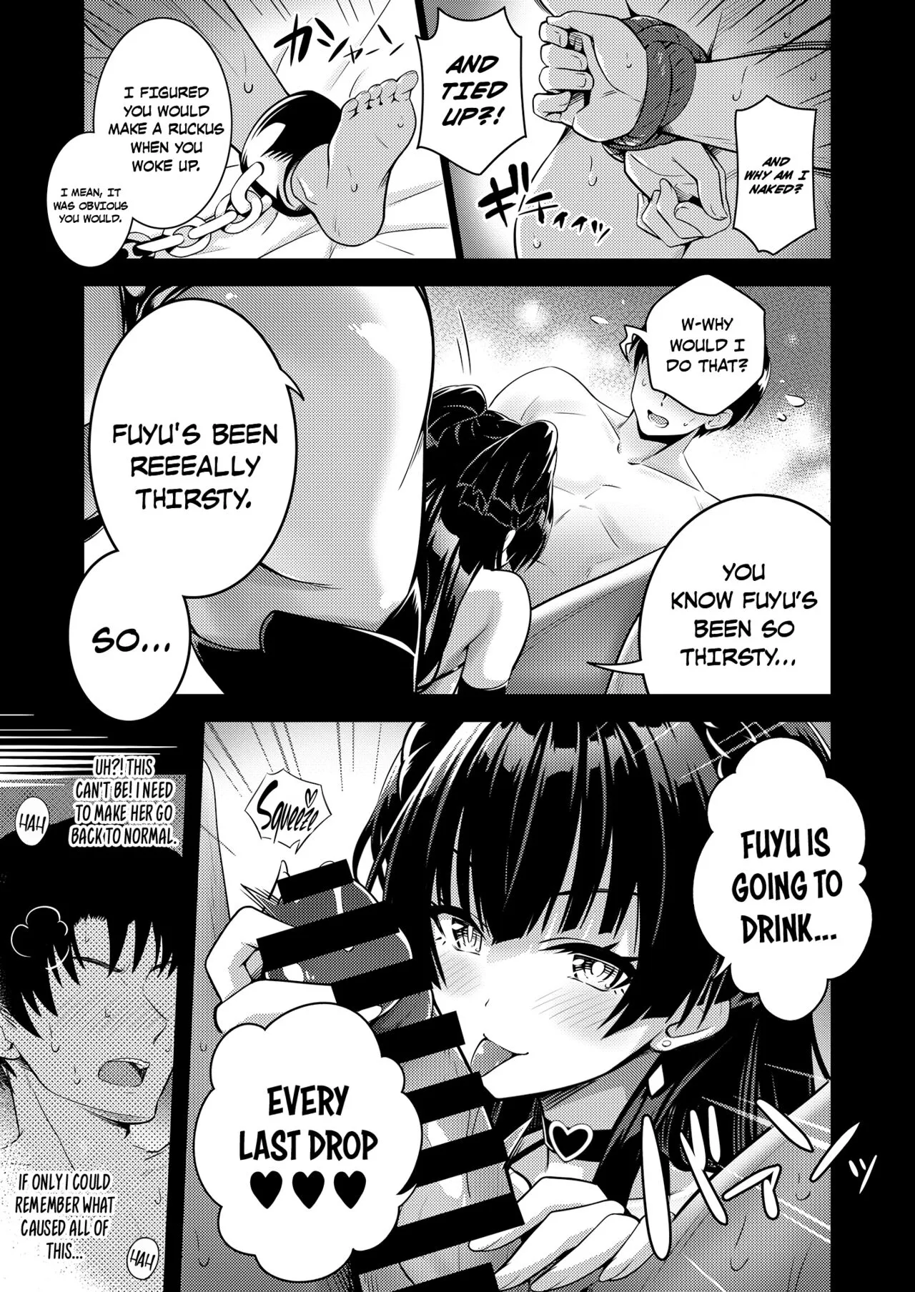 Anta wa Koko de Fuyu ni Kawareru no yo!! ~Succubus na Fuyuko to Taneinu no Ore~ - A succubus girl and a breeding dog | Page 6