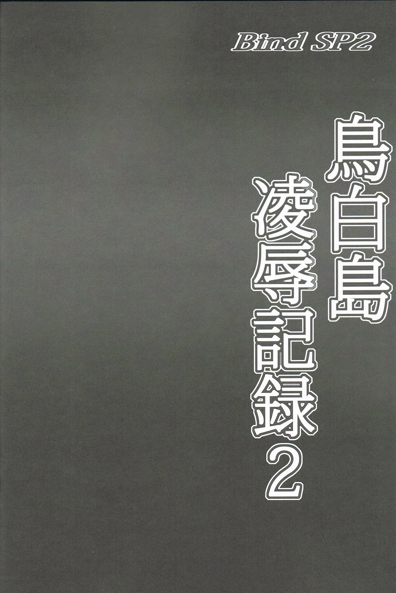 Bind SP2 Torishirojima Ryoujoku Kiroku 2 | Page 3