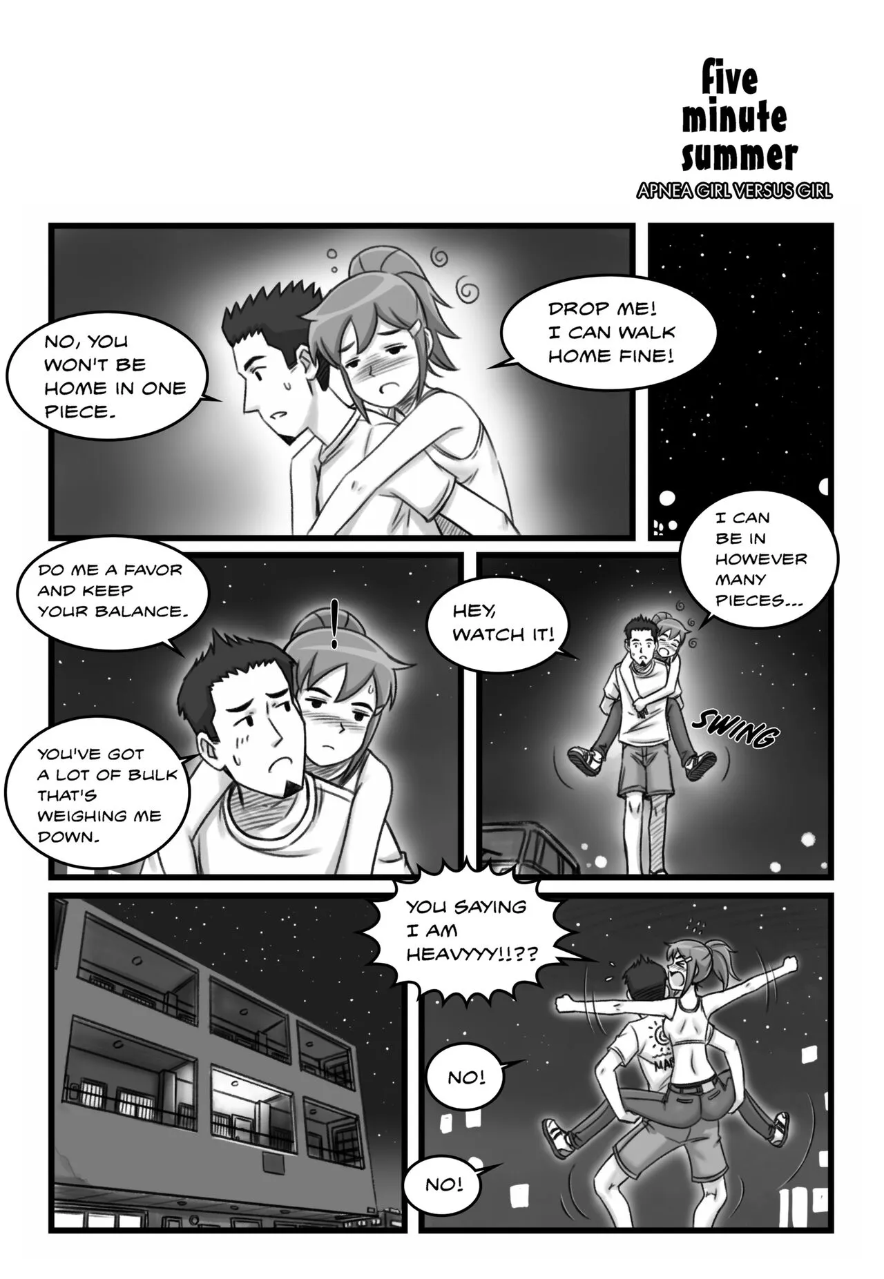 Apnea Girl Versus Girl | Page 109