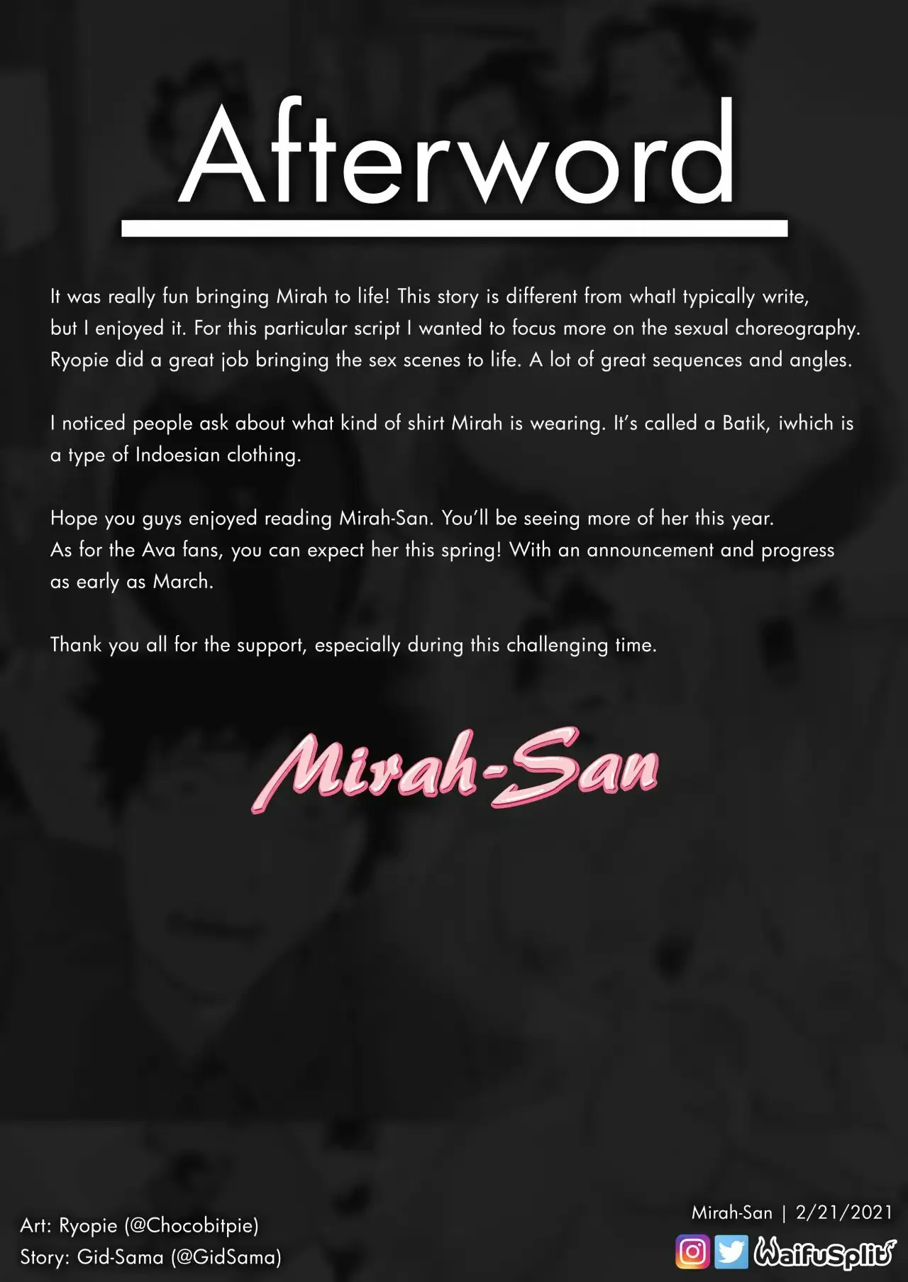 Mirah San + Special | Page 33