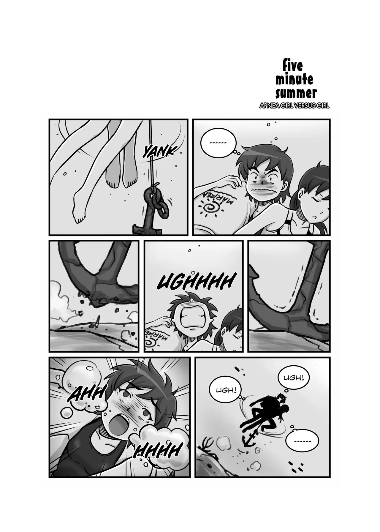 Apnea Girl Versus Girl | Page 35