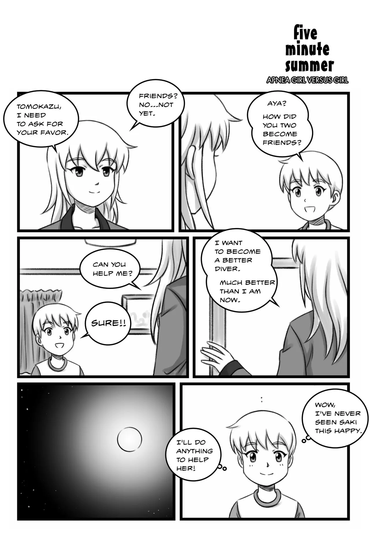 Apnea Girl Versus Girl | Page 92