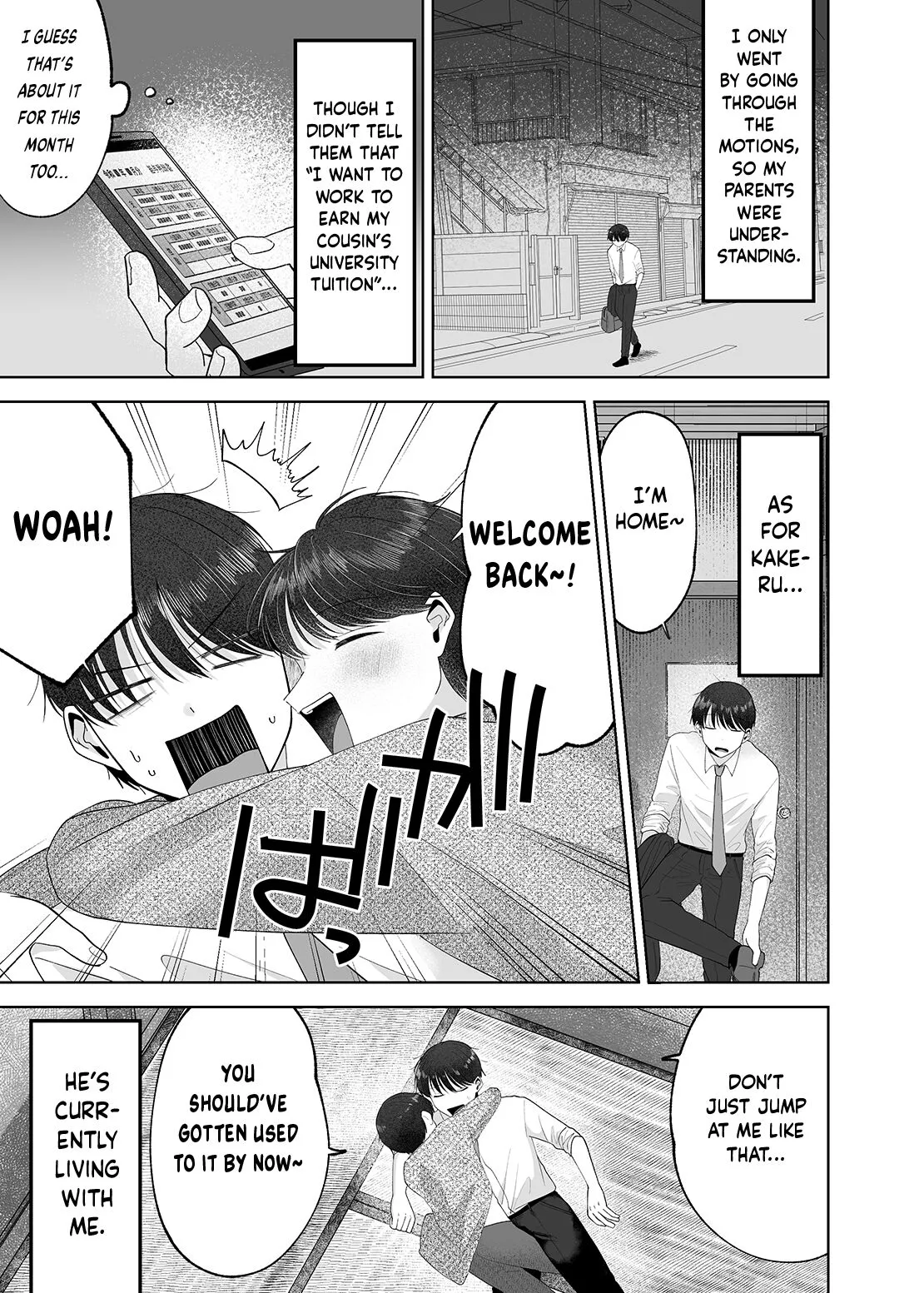 Itoko to Issho ni Orusuban ~Fubin Shounen to Doutei Daigakusei no Isshuukan~ | Staying at Home With My Cousin ~A Pitiful Boy and a Virgin University Student’s One Week Together~  {Choco Nanana} | Page 66