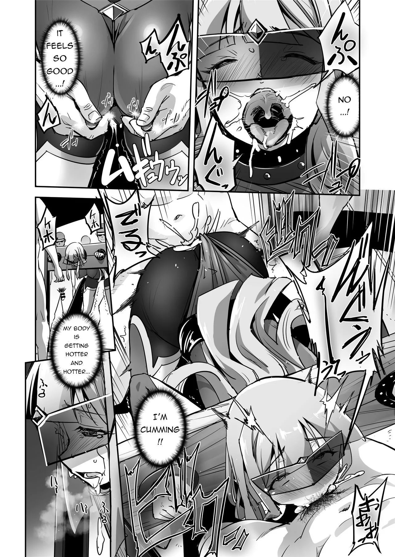 Enhyou Souki Twin Curely Yuri Heroine wa Otoko no Chinpo ni Haiboku suru Zenpen + Kouhen | FlameFrost Duo TWIN CURELY ~Yuri Heroines Defeated By Dick~ Part 1+2 | Page 40