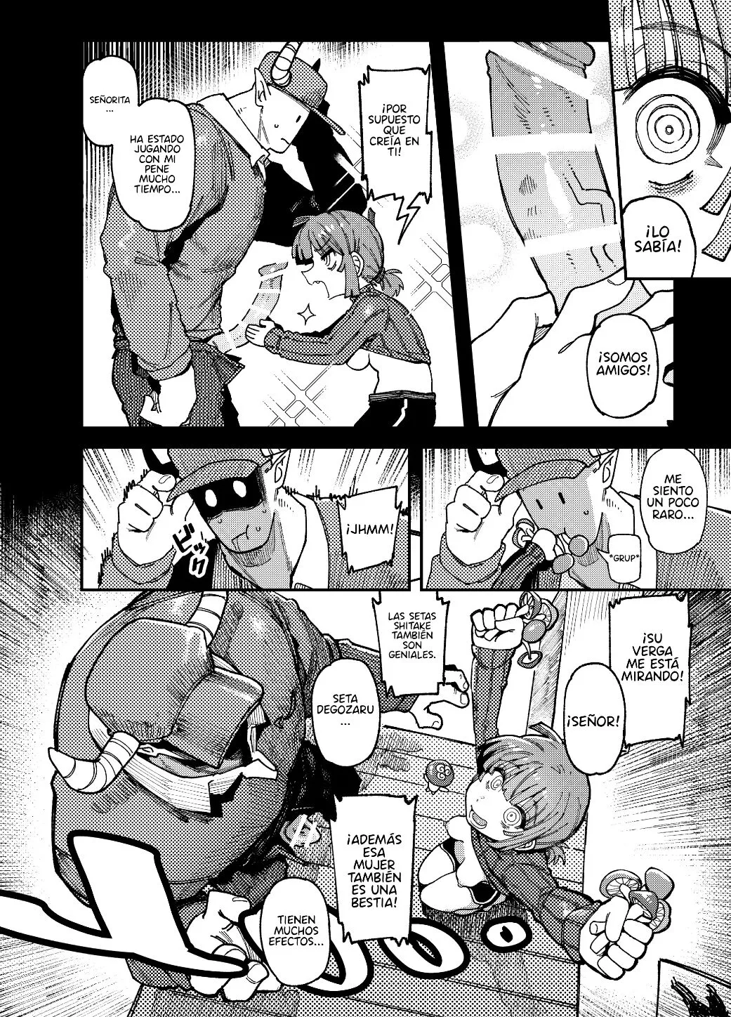 Ie ga Shike Sugite Haete Kita Genkaku Yuuhatsu Kinoko wo Gosyoku Shite Hatsujyou Shita Ato no Are ya Kore | Page 17