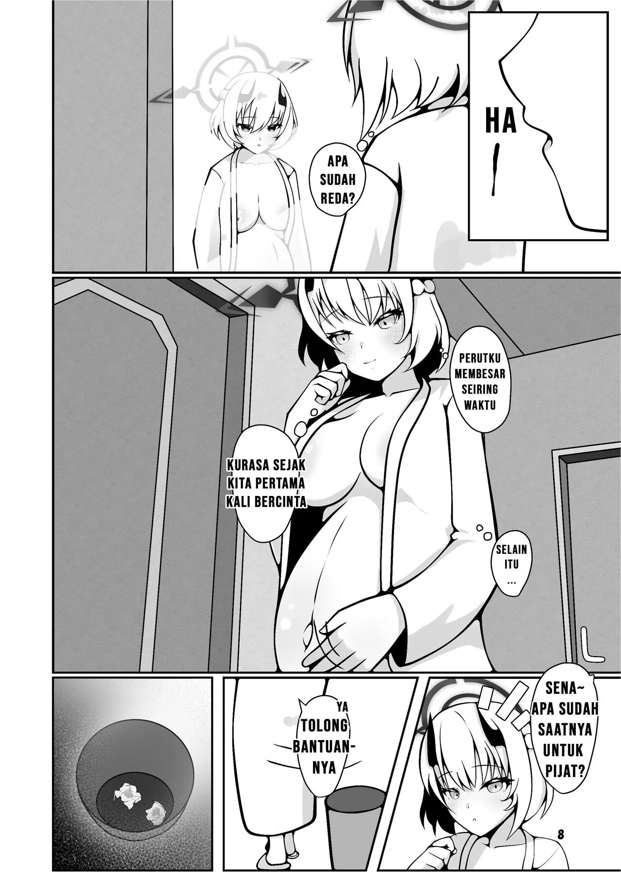 Sena ga sensei ni bunben kaijo shite morau hon | Page 8