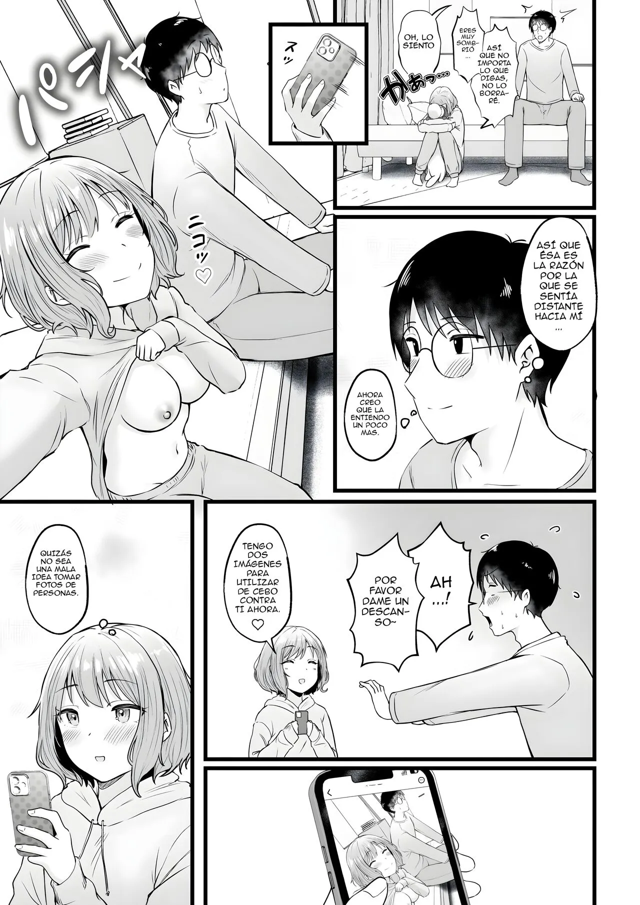 Joshiryou Kanrinin no Boku wa Gal Ryousei ni Furimawasarete masu 1-2 | Influenciado por las Gals del dormitorio de chicas que administro Parte 1 y 2 | Page 99