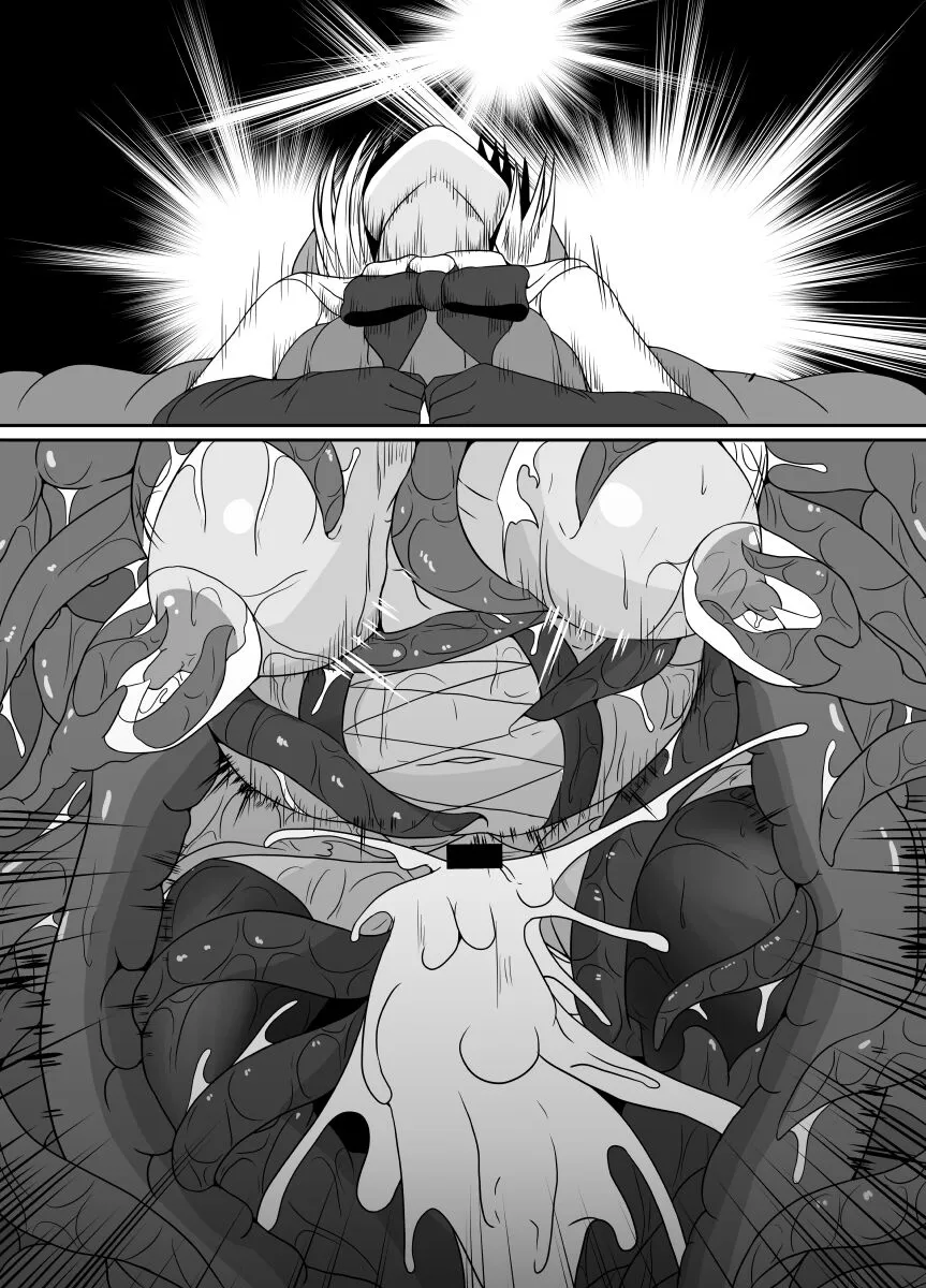 Mesugaki Mahou Shoujo wa Daikkirai na Zako Youma ni Karada o Torikomareta node Kankaku Shadan no Mahou o Tsukatte Asa made Taeru | Page 93