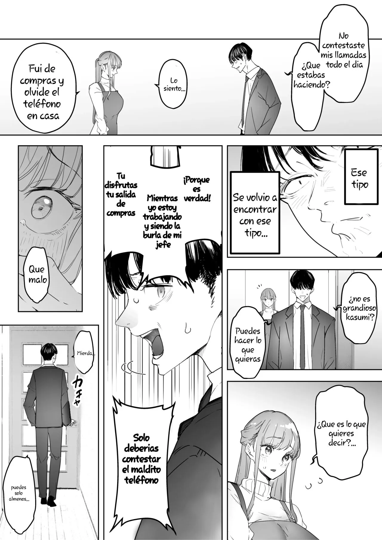 Boku wa Tsuma ga Netorare Nando mo Ikasareru Sugata o Mitsuzuketa. Soushuuhen | Seguí viendo cómo me ponían los cuernos mi esposa y la hacían correrse una y otra vez. completa | Page 60