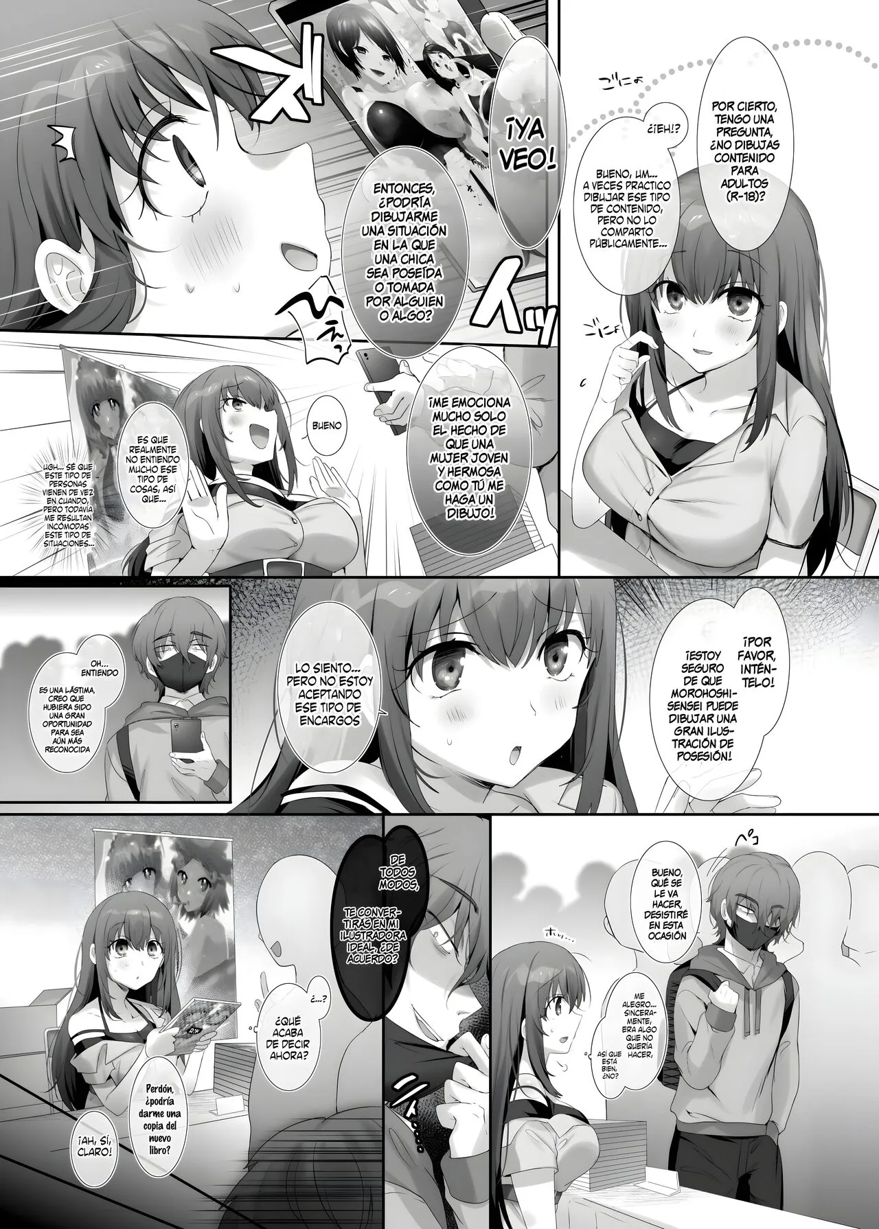 Ore no Risou no Hyoui Eshi | Mi ilustradora de posesión ideal | Page 4