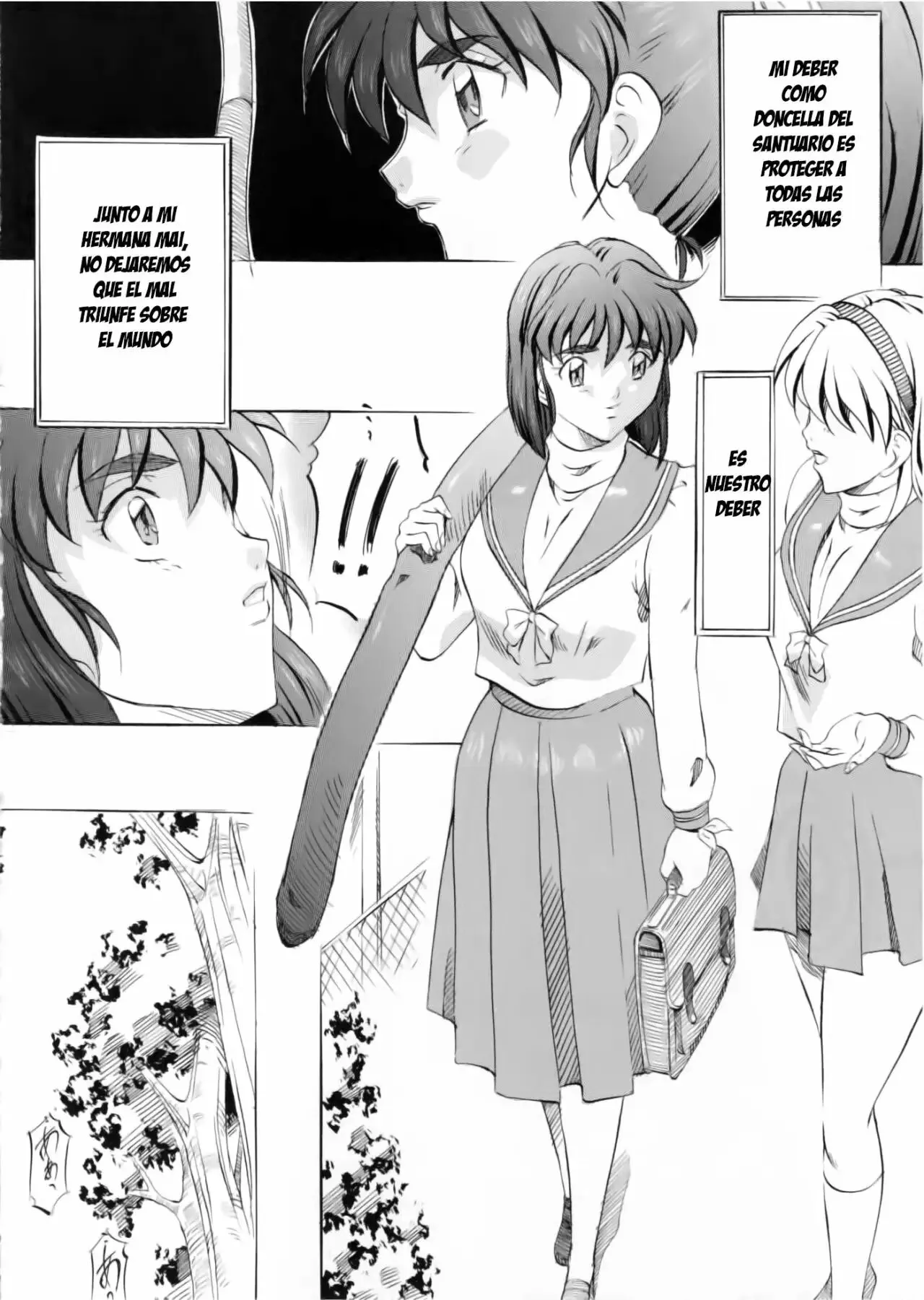 Ai & Mai B・A ~shimai kugutsu niku houshi~ | Ai & Mai B・A ~El servicio de las Hermanas Titere~ | Page 3