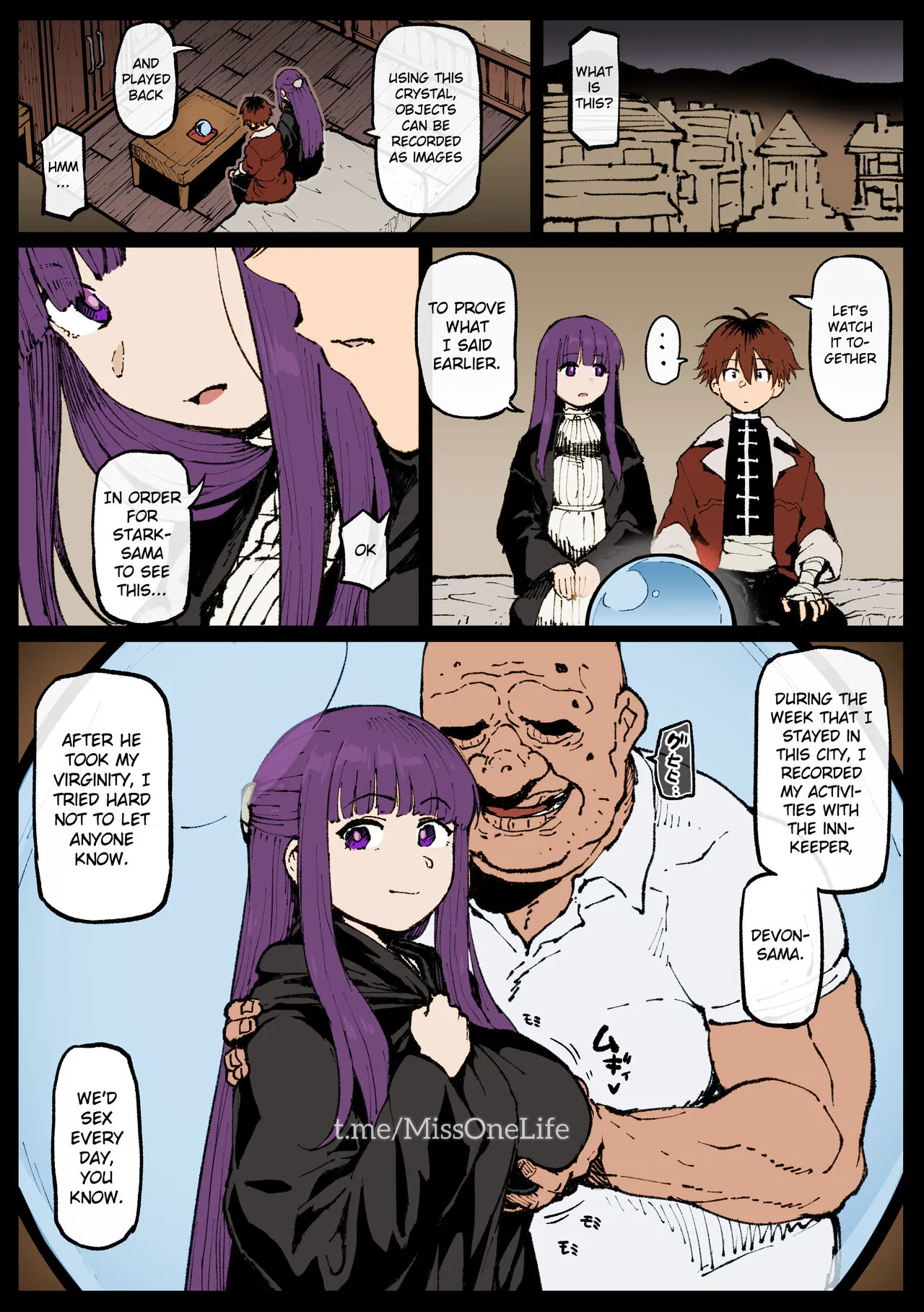 [Ahemaru] Ganbatta Fern-san | Fern-san did her best (Sousou no Frieren) [English] [Gagak_Ireng] [Colorized]'s first page