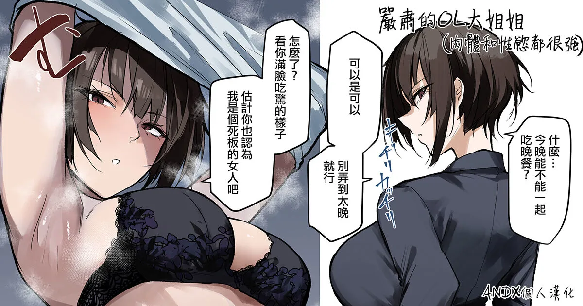 [Okyou] Okatai OL Onee-san o Sasottara [Chinese] [ANDX個人漢化]'s first page