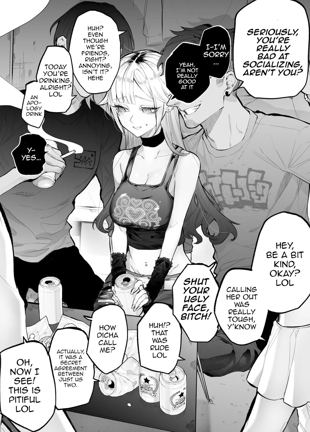 [Egaki Numa] Gal Imouto Rangyou | Gyaru Sister Misconduct [English] [Llanowar_elf]'s first page