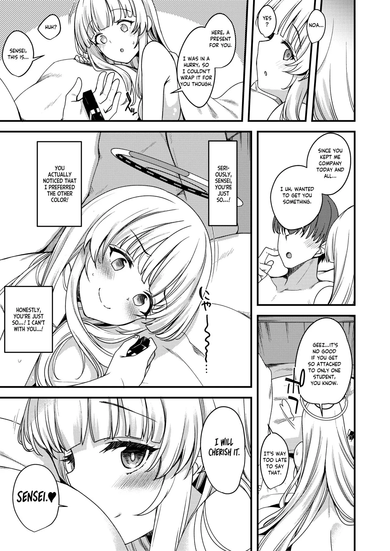 Sensei Iippai Ojikan Itadaichaimasu ne | Sensei, may I take a lot of your time? | Page 22