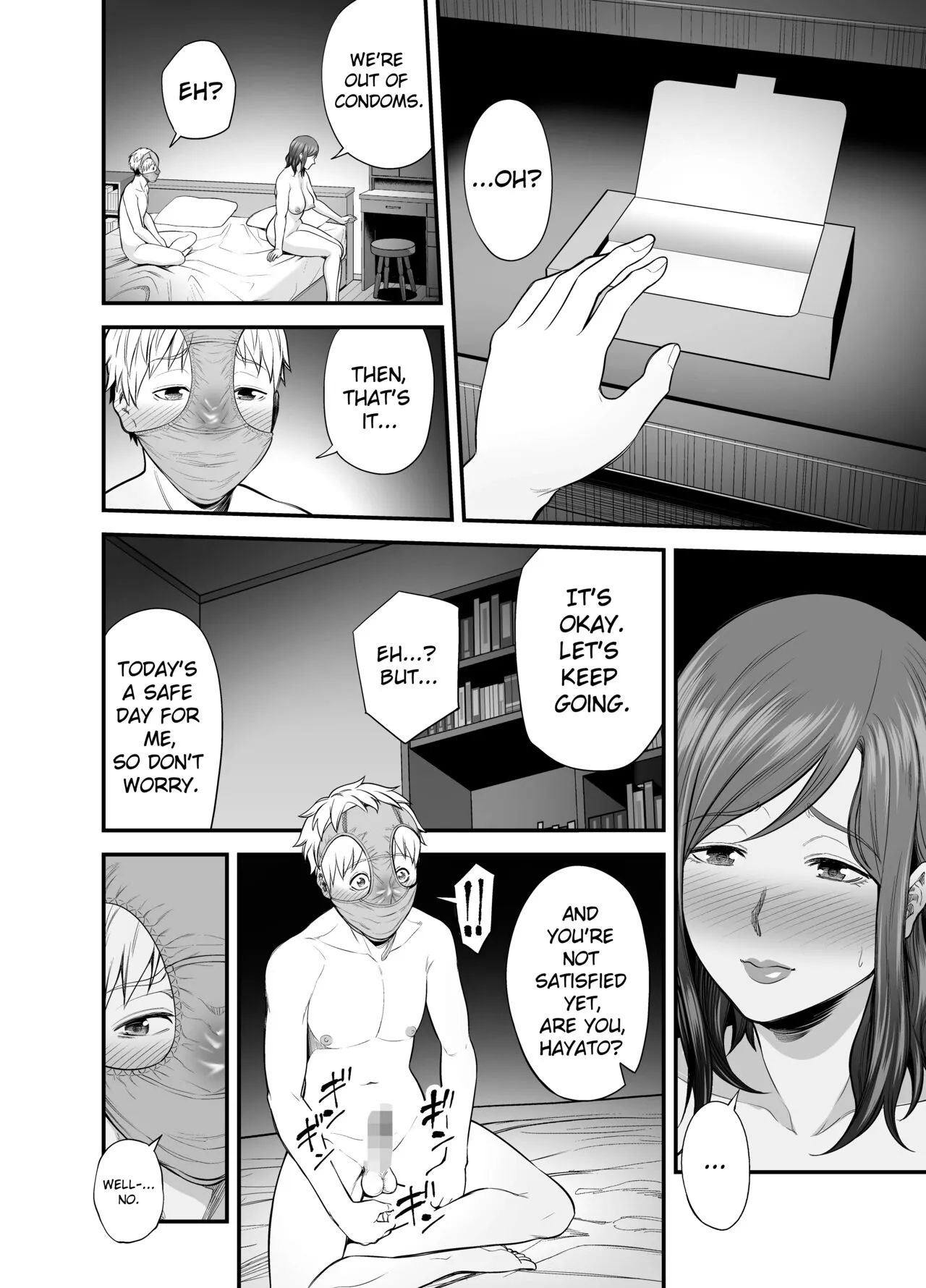 Sexless de Yokkyu Fuman na Watashi wa, Musuko no Tomodachi to... | Page 51