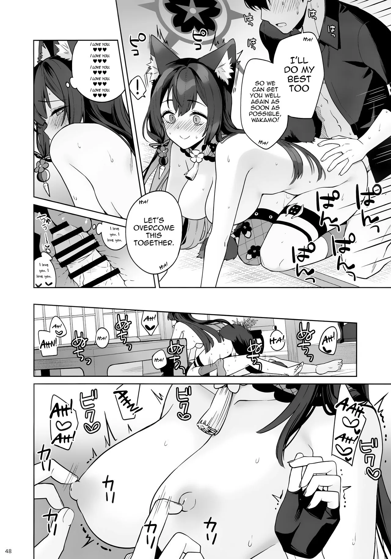 Junjou Renjou Hatsujou Kitsune | Pure♥Lovestruck♥Fox in Heat | Page 46