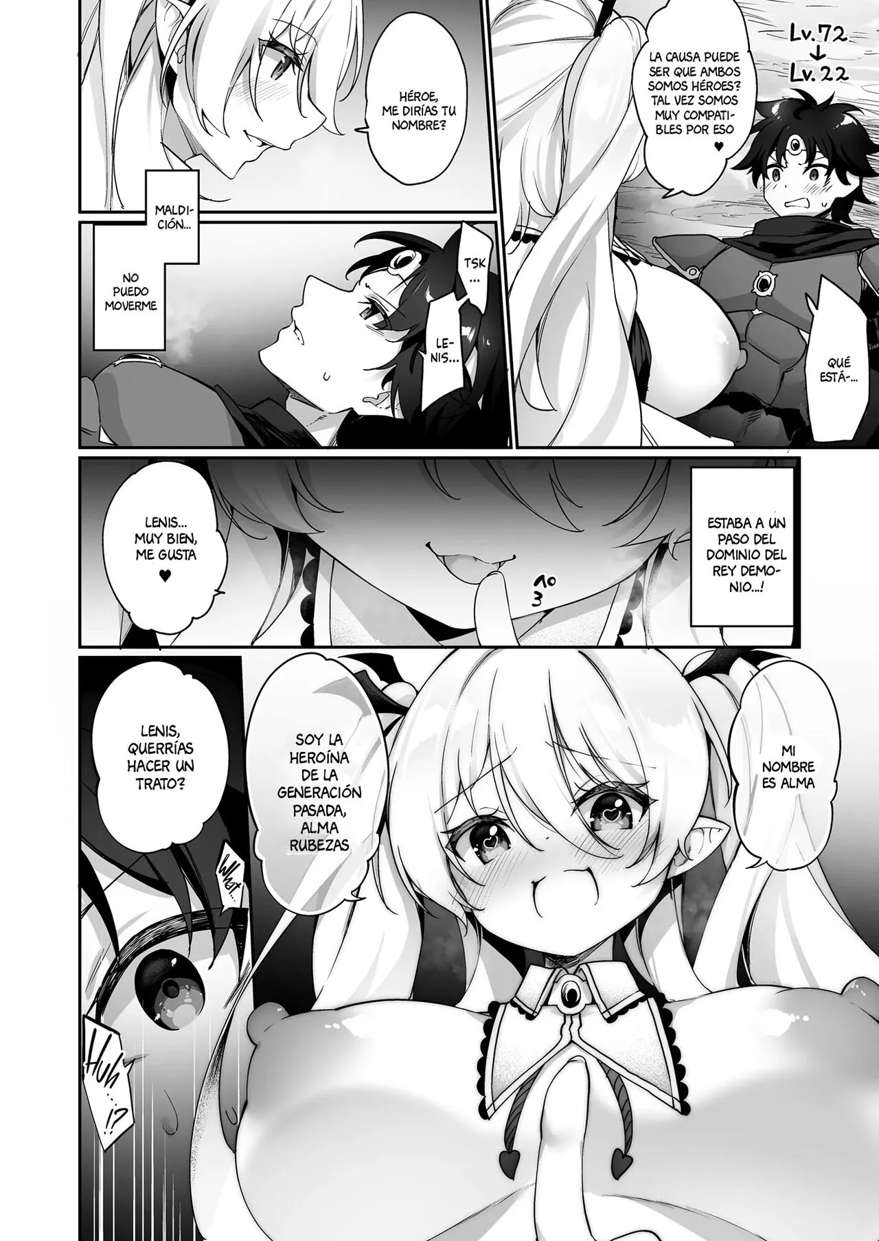 Maou ni Katta Yuusha ga Succubus ni Ochite iku Hanashi | The Hero That Defeated the Demon Lord ♂ Falls Into a Succubus | Page 5