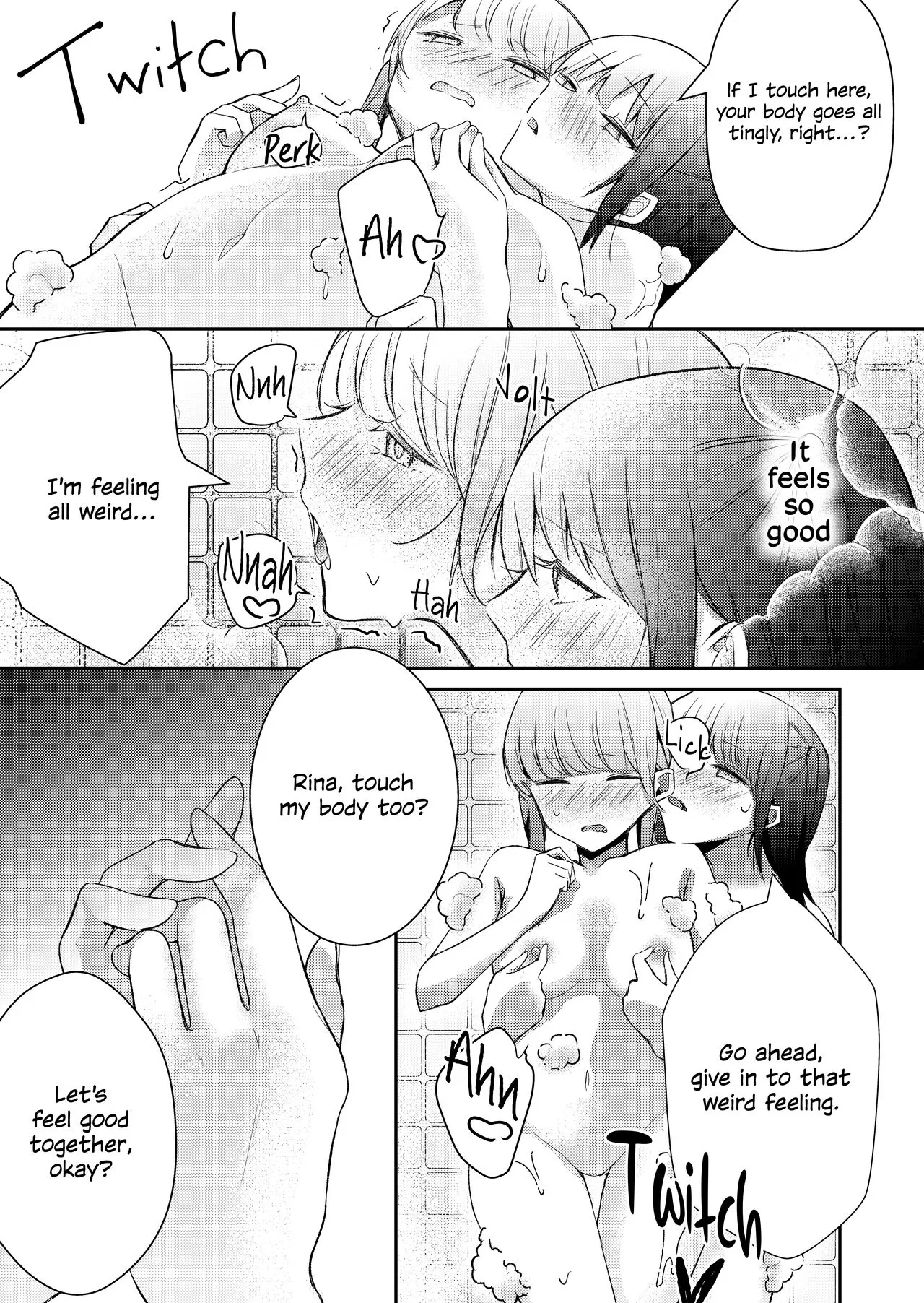 Tsukiattenai Futari ga Ofuro de  Ecchi na Koto Suru Hanashi |  A Story of Two Girls Who Are Not Dating Having Sex in the Bath | Page 15