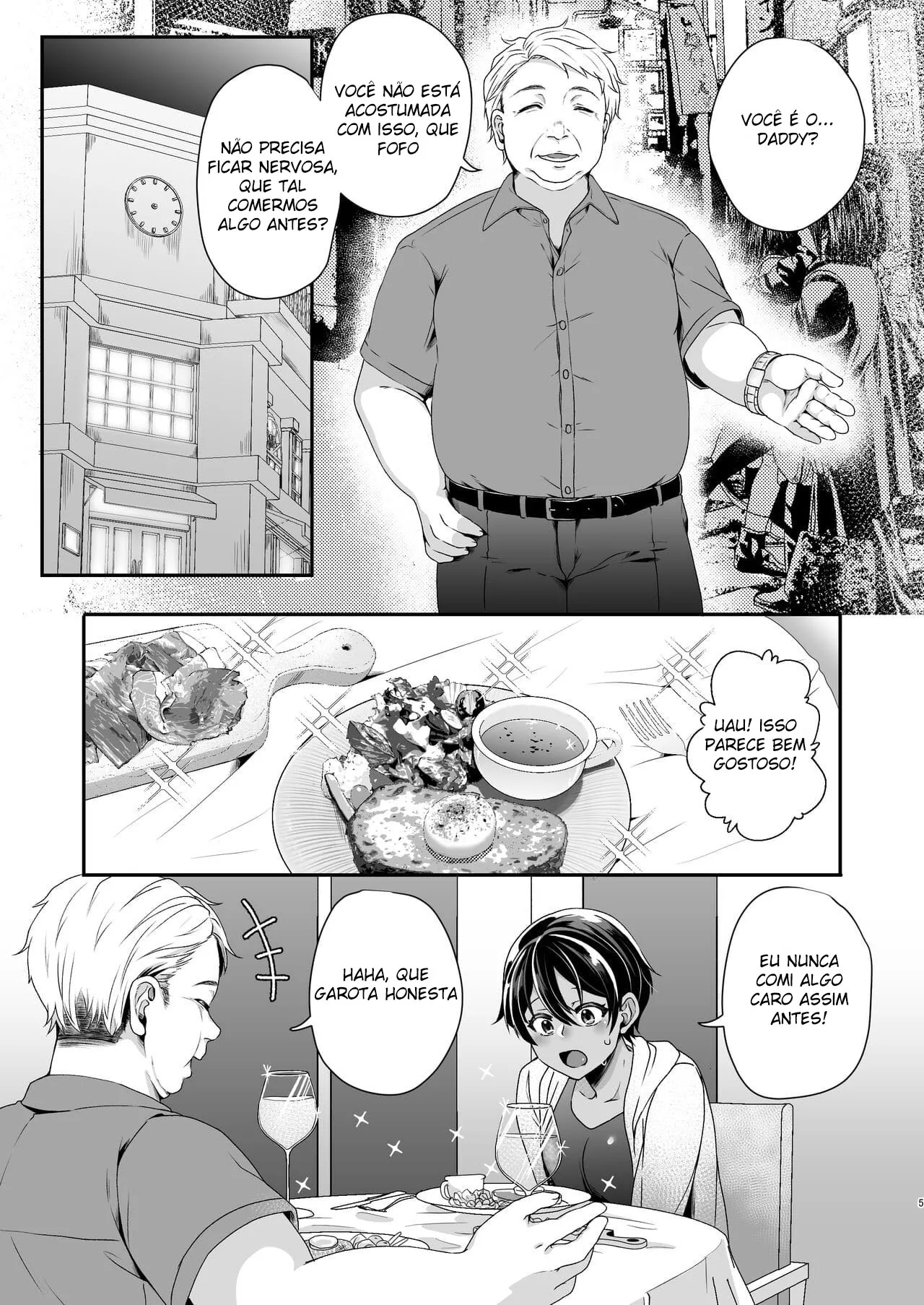 Boyish JK Papakatsu ni Ochiru | Boyish JK Corrupted By A Sugar Daddy | Page 4