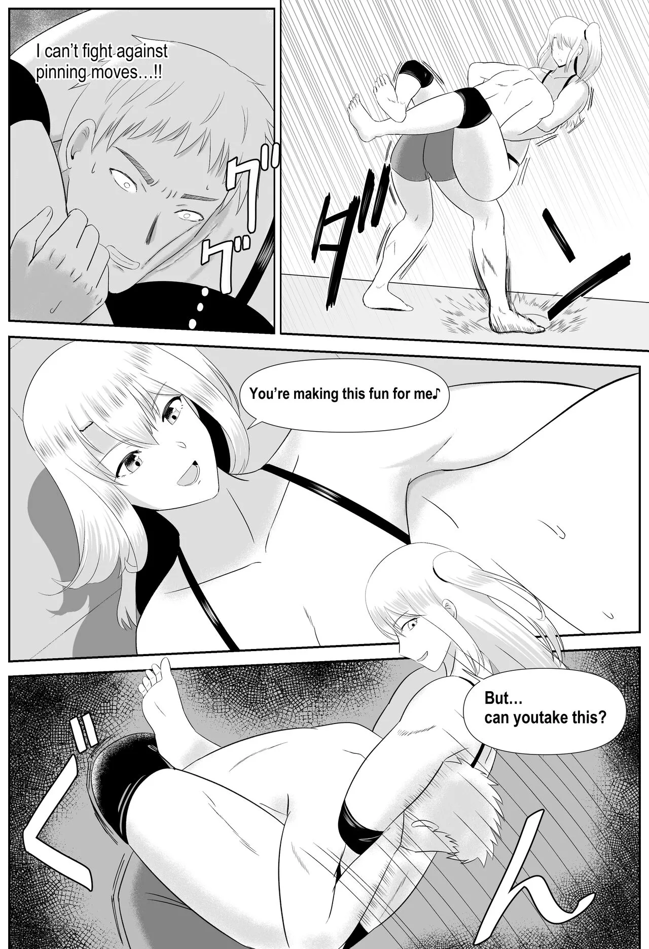 Taiman! -Saki-chan ni Maketakunai!- | Taiman! I Can't Let Saki Beat Me! | Page 5