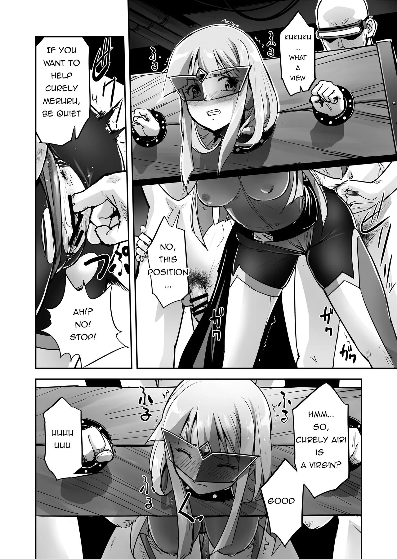 Enhyou Souki Twin Curely Yuri Heroine wa Otoko no Chinpo ni Haiboku suru Zenpen + Kouhen | FlameFrost Duo TWIN CURELY ~Yuri Heroines Defeated By Dick~ Part 1+2 | Page 36