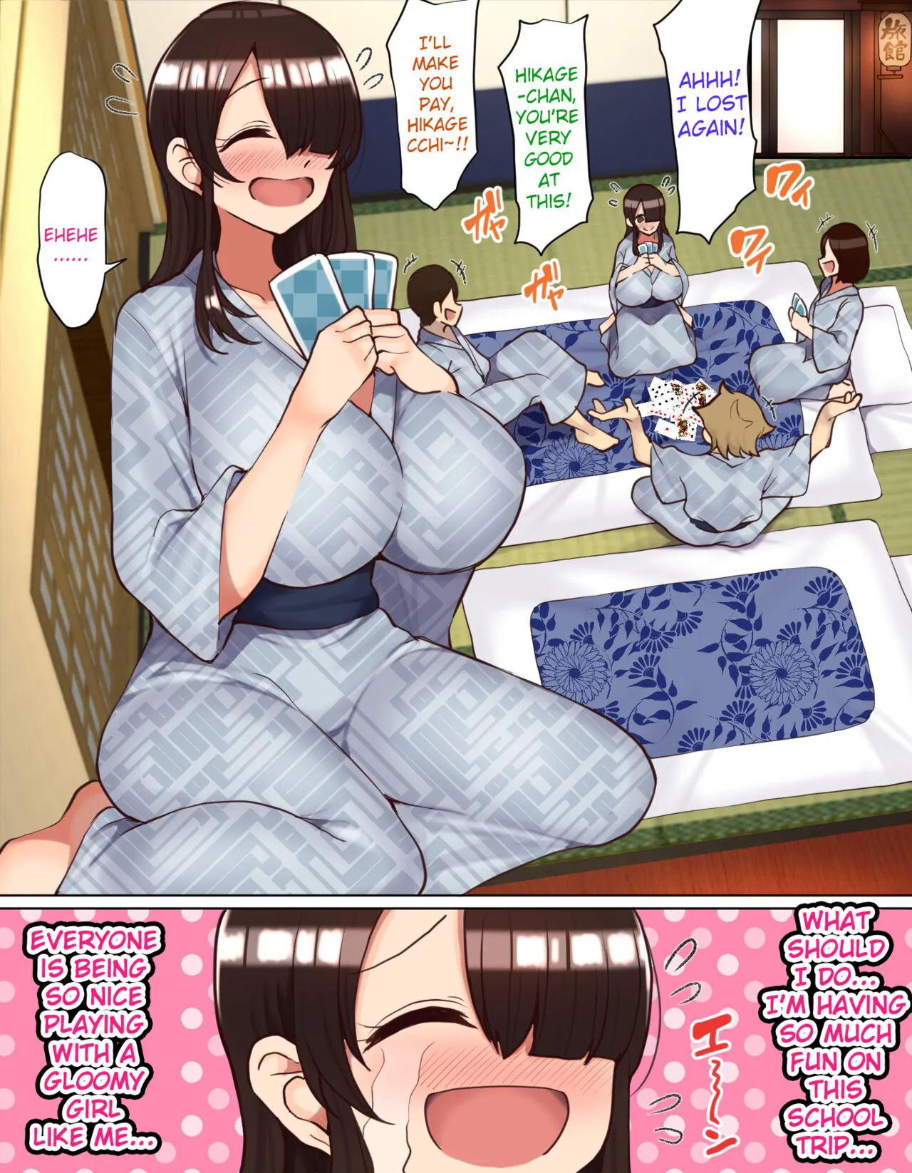 Shuugaku Ryokou de YouCha to Onaji Group ni Nacchatta Mekakure InCha-chan | Gloomy-chan Ended Up in a Lively Group on the School Trip | Page 4