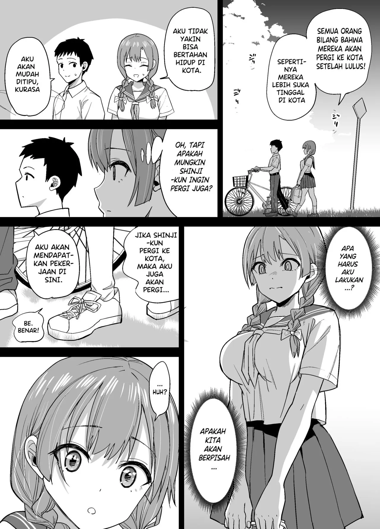 Inaka de wa Kawaii Kanojo wo Furyou no Senpai ni Netorare | Page 16