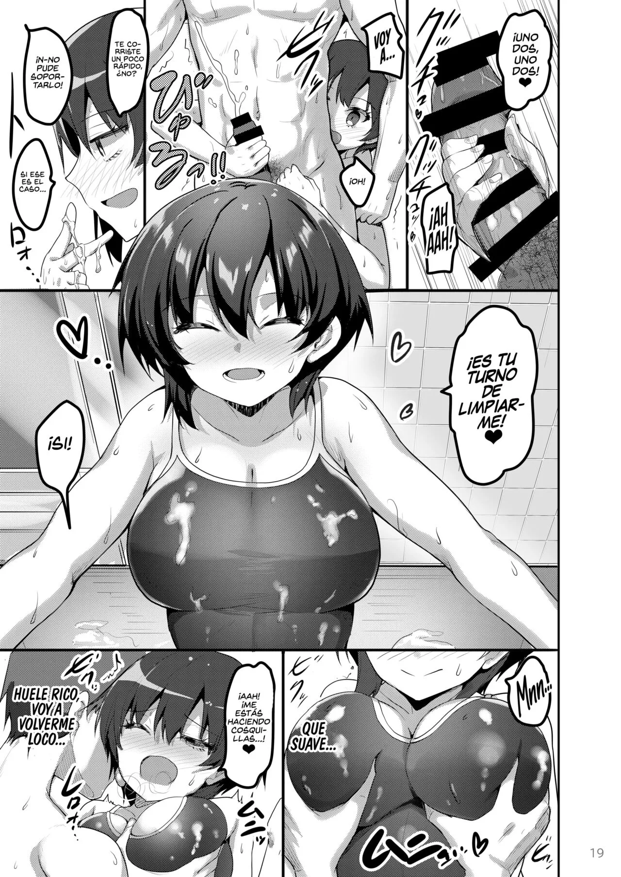 Ecchi na Omise ni Denwa shitara Classmate ga Dete kita Hanashi | Cuando Llamé a una Puta, Apareció mi Compañera de Clase | Page 19