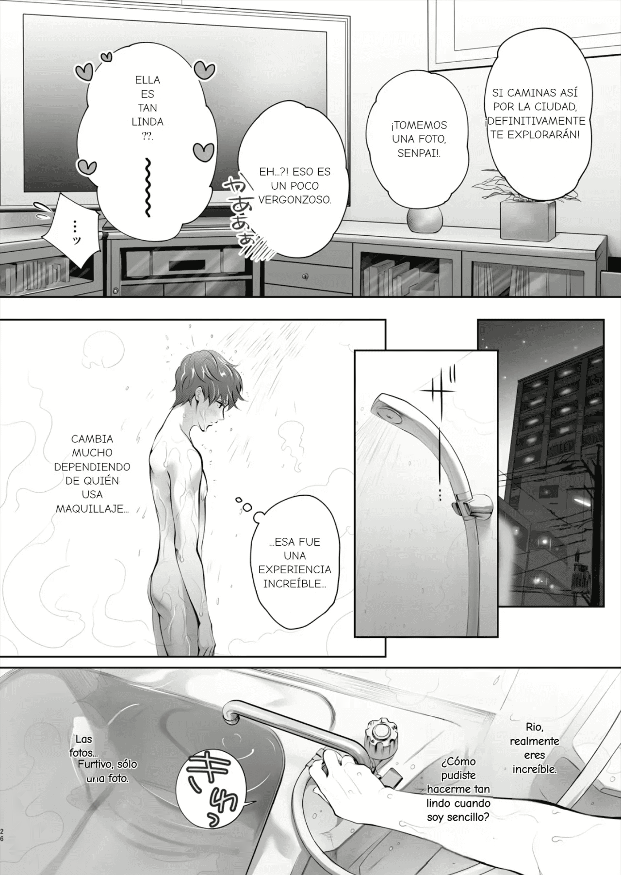 Kyou wa Kareshi de, Ashita wa Kanojo | Novio hoy novia mañana | Page 27