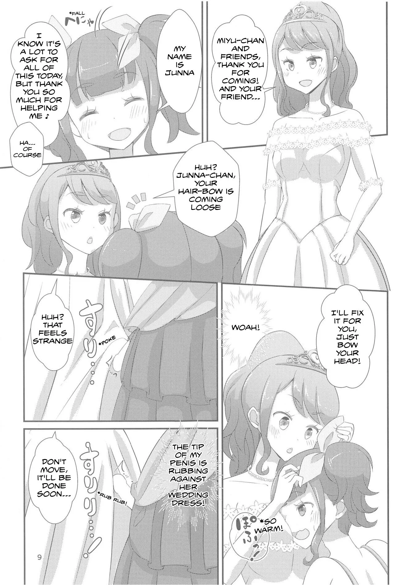 Sensei! Kekkonshiki de "Jojisou" Shitemite! | Sensei! Try dressing up like a little girl at your wedding! | Page 10