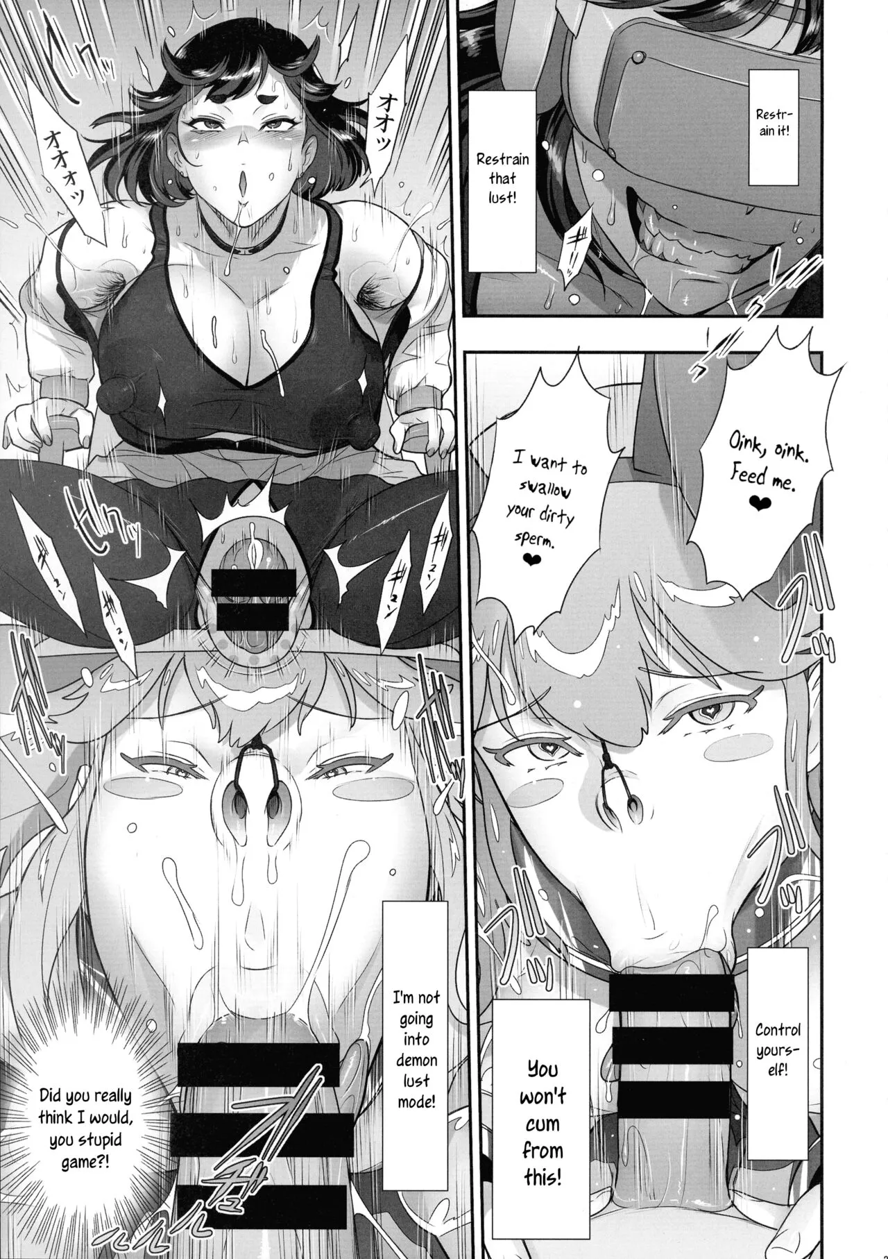 Nihon Futa Reibaishi Oni Yoku Mode  | Japanese futanari medium's demon lust mode, Part 1 | Page 25