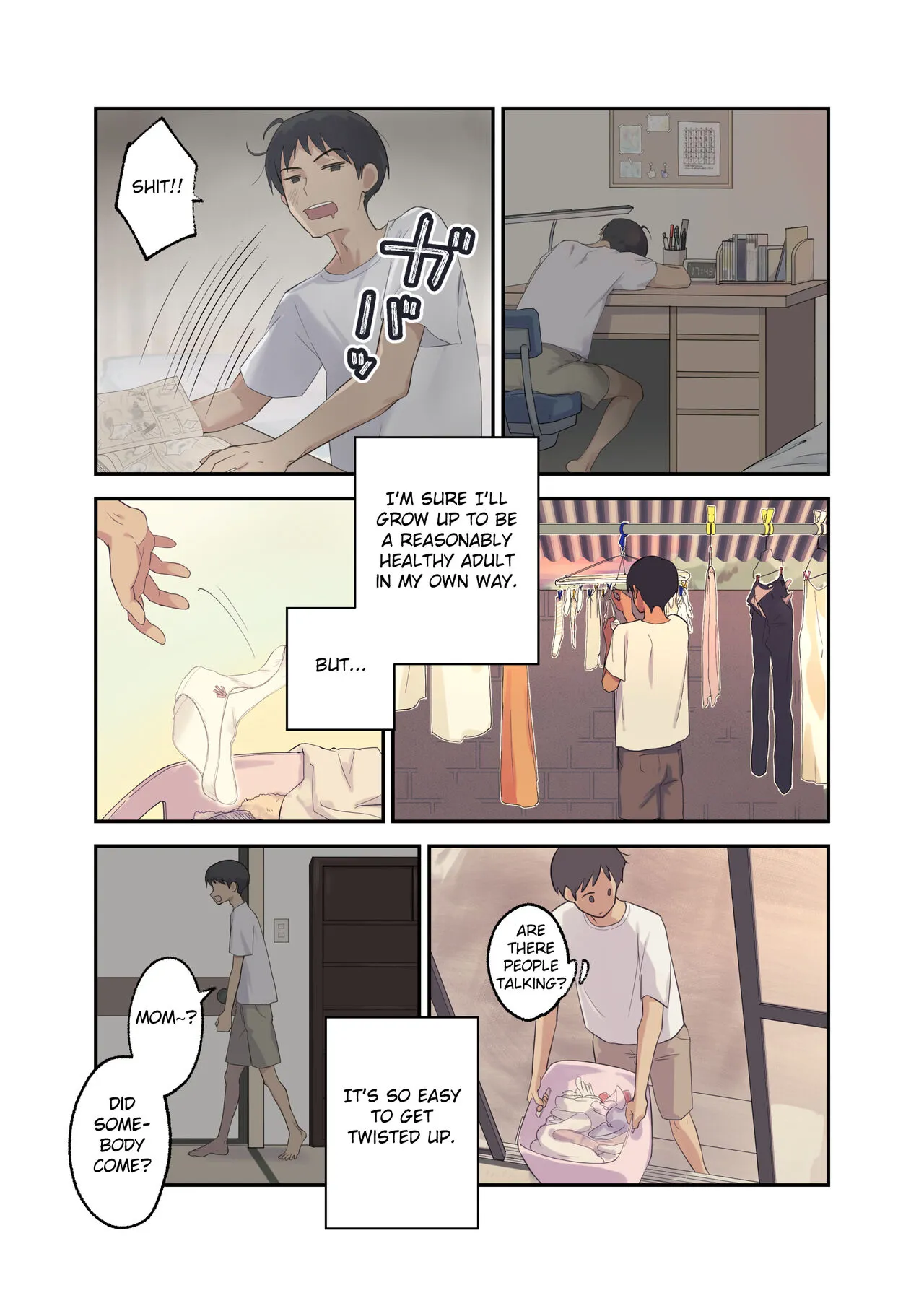 Tomo Chin ni Ochita Haha to Sore ni Mezameru Ore | Page 3