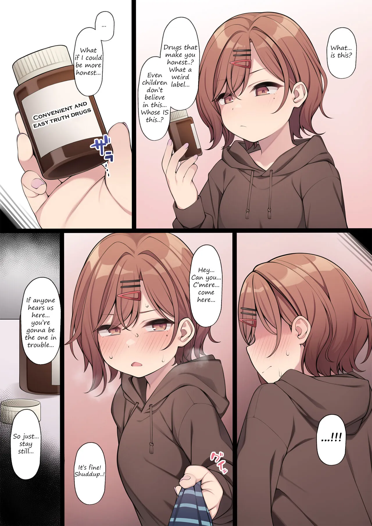 [Moo] Benri na Okusuri no Chikara o Kariru Madoka-chan (Mousou) | Madoka-chan makes use of a convenient bottle of medicine (THE iDOLM@STER: Shiny Colors) [English]'s first page